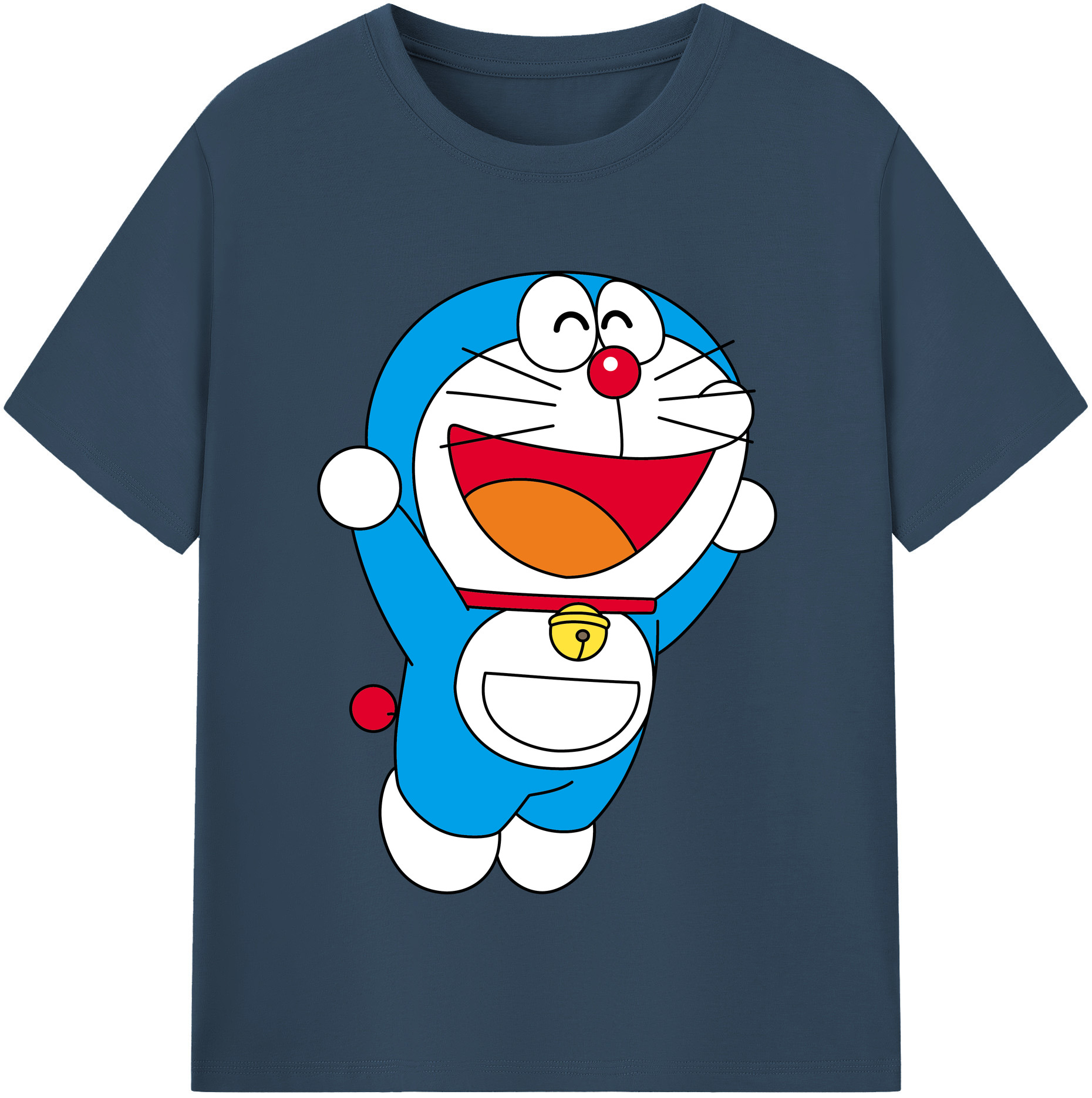 （画像用） ドラえもん Doraemon レディースカジュアルプリントTシャツ（綿100％）