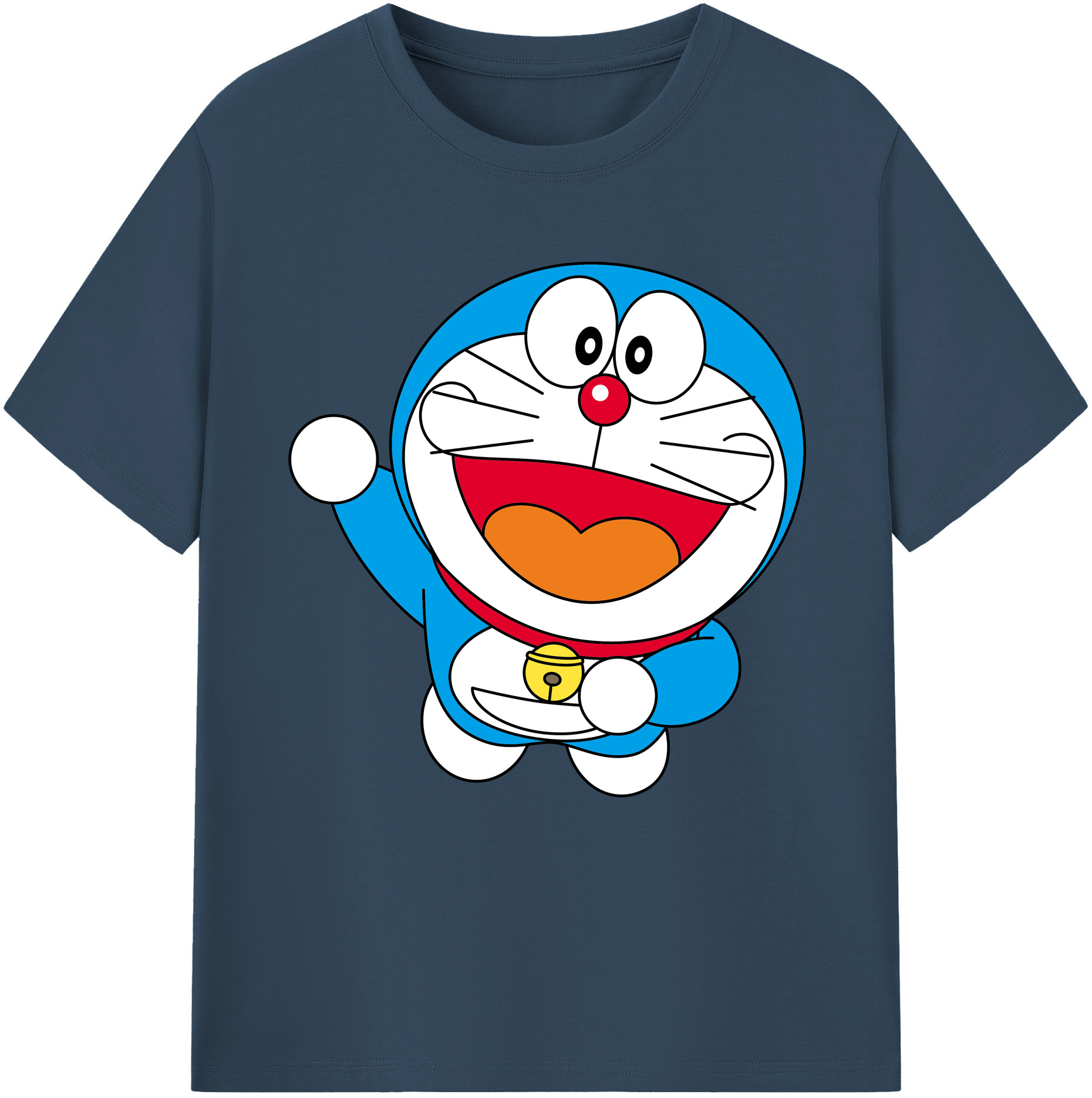 （画像用） ドラえもん Doraemon レディースカジュアルプリントTシャツ（綿100％）