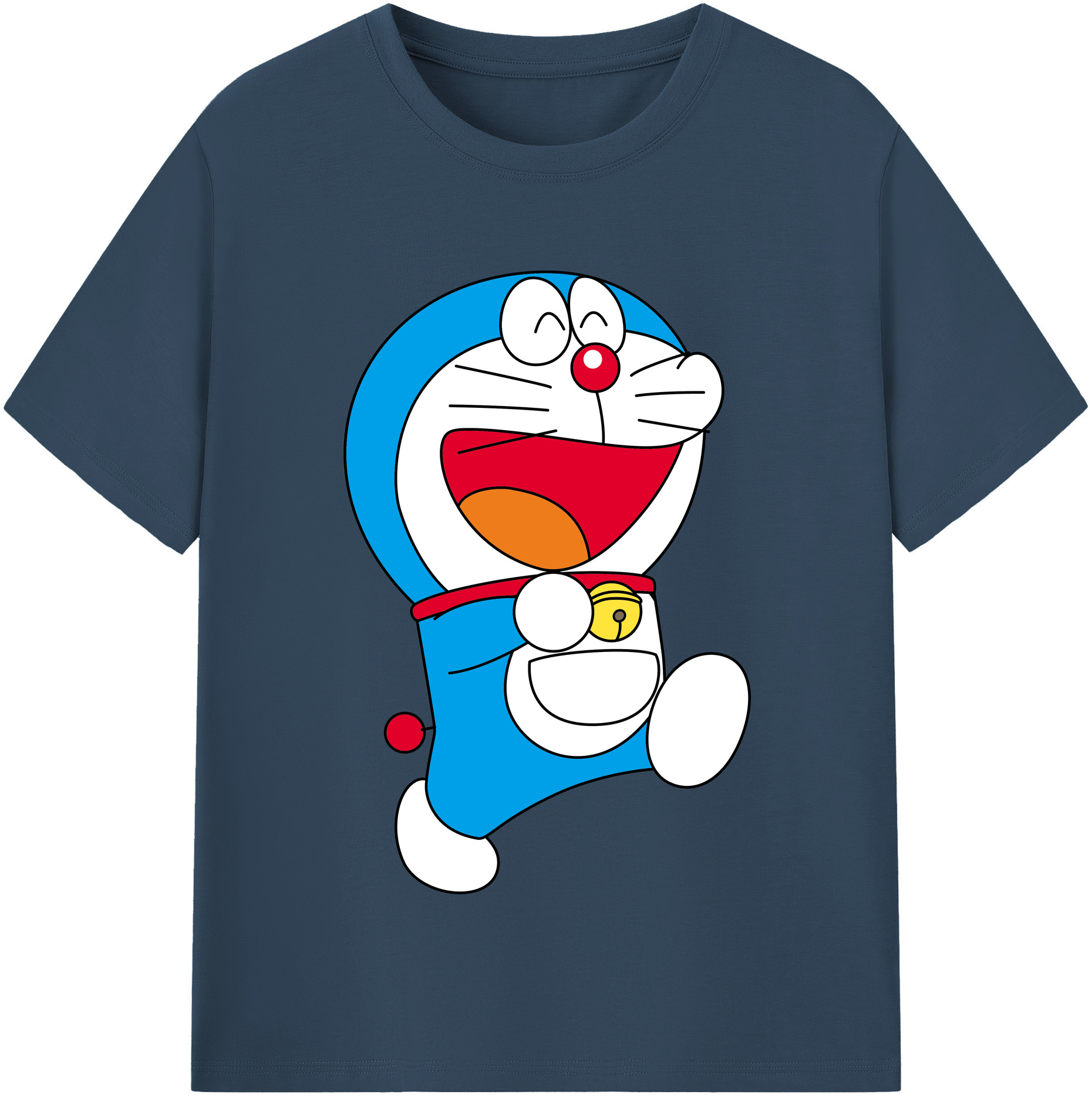 （画像用） ドラえもん Doraemon レディースカジュアルプリントTシャツ（綿100％）