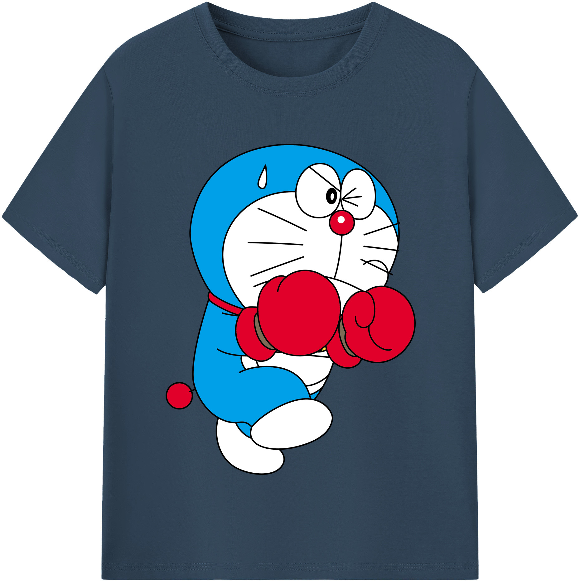（画像用） ドラえもん Doraemon レディースカジュアルプリントTシャツ（綿100％）