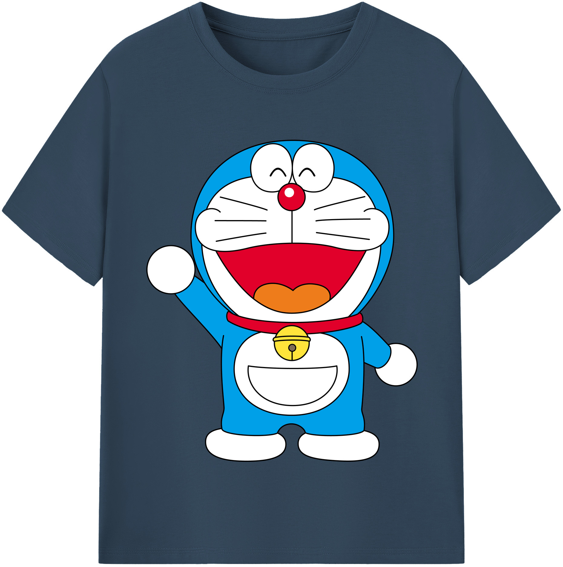 （画像用） ドラえもん Doraemon レディースカジュアルプリントTシャツ（綿100％）