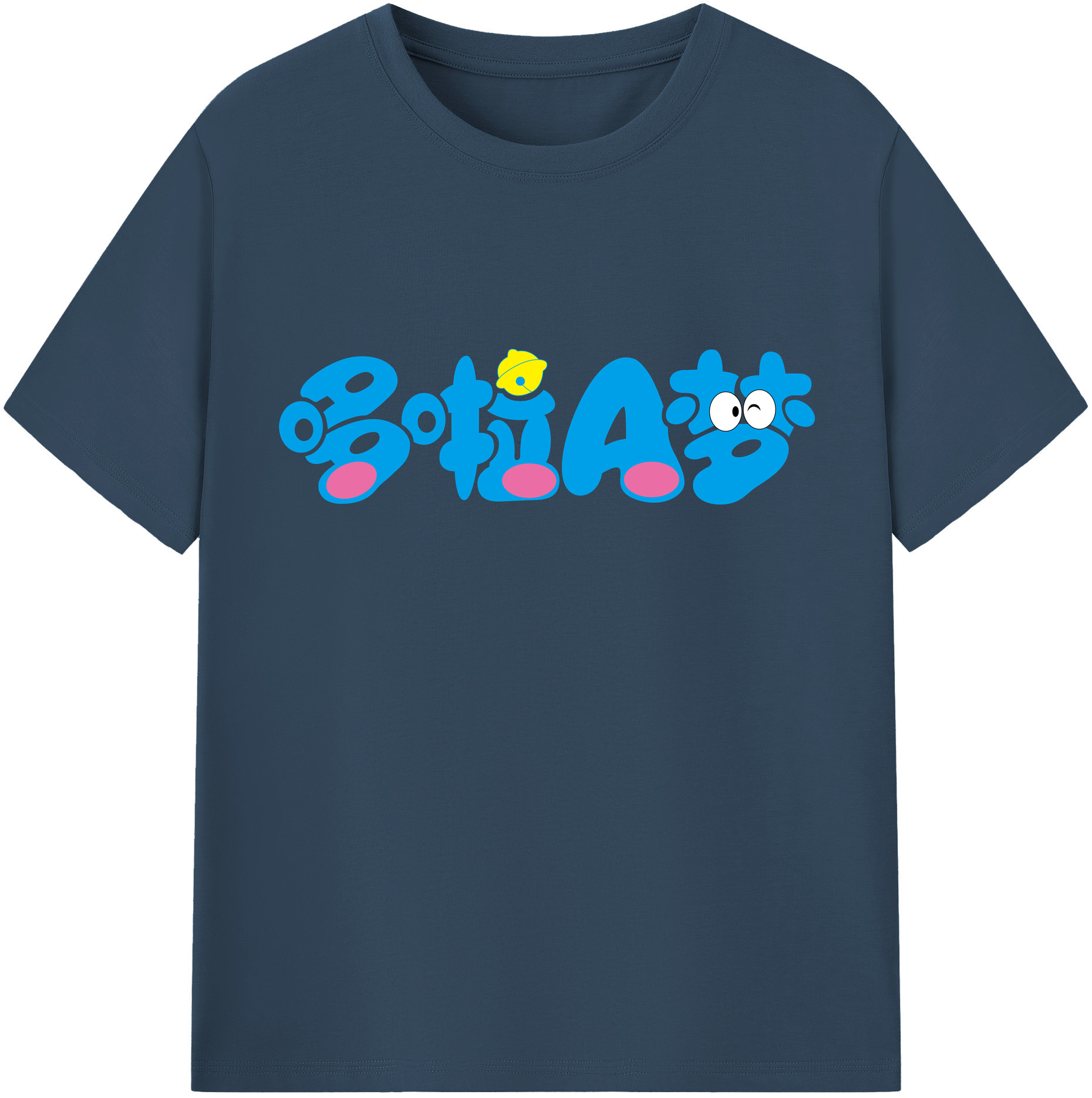 （画像用） ドラえもん Doraemon レディースカジュアルプリントTシャツ（綿100％）