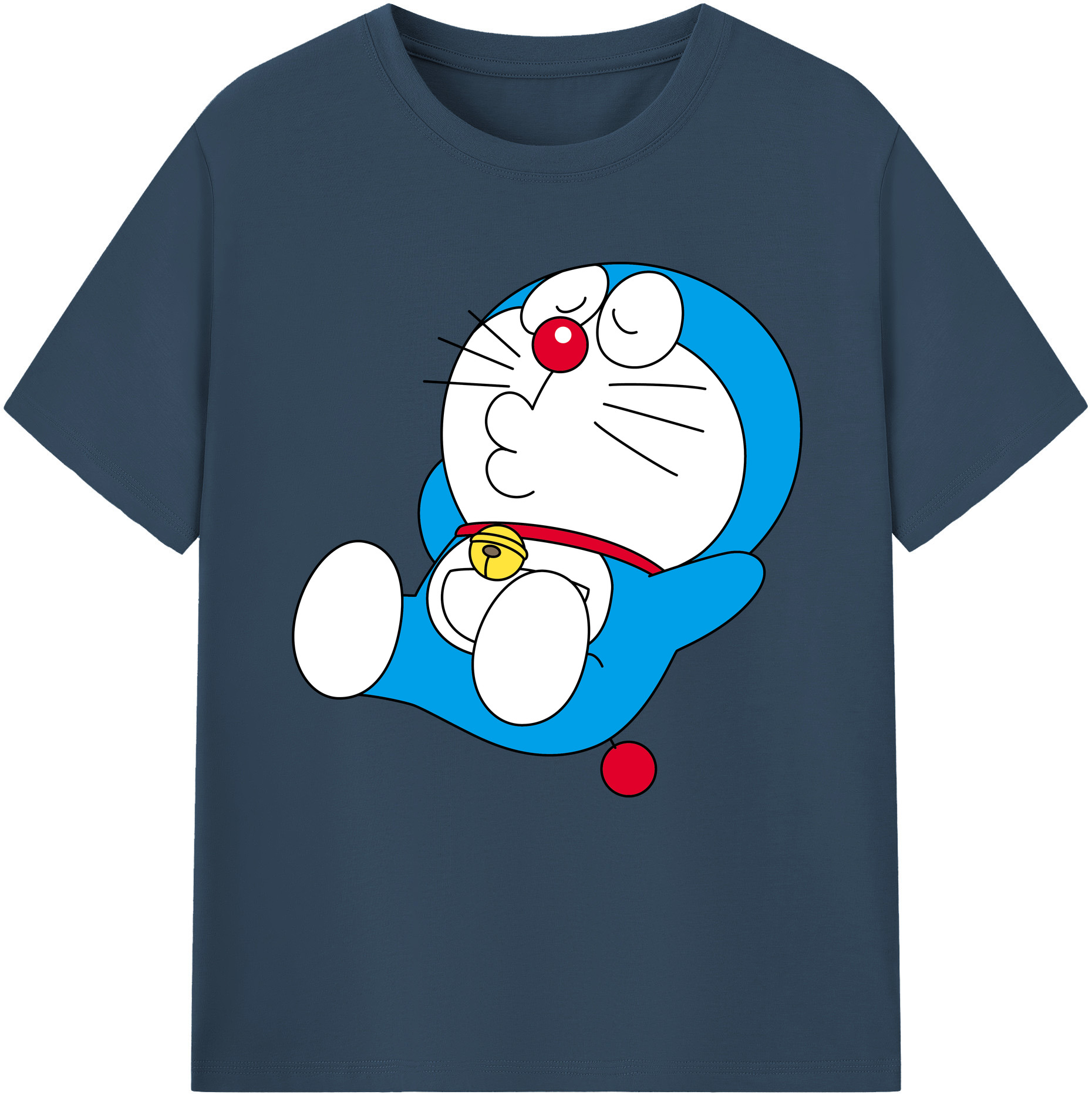 （画像用） ドラえもん Doraemon レディースカジュアルプリントTシャツ（綿100％）