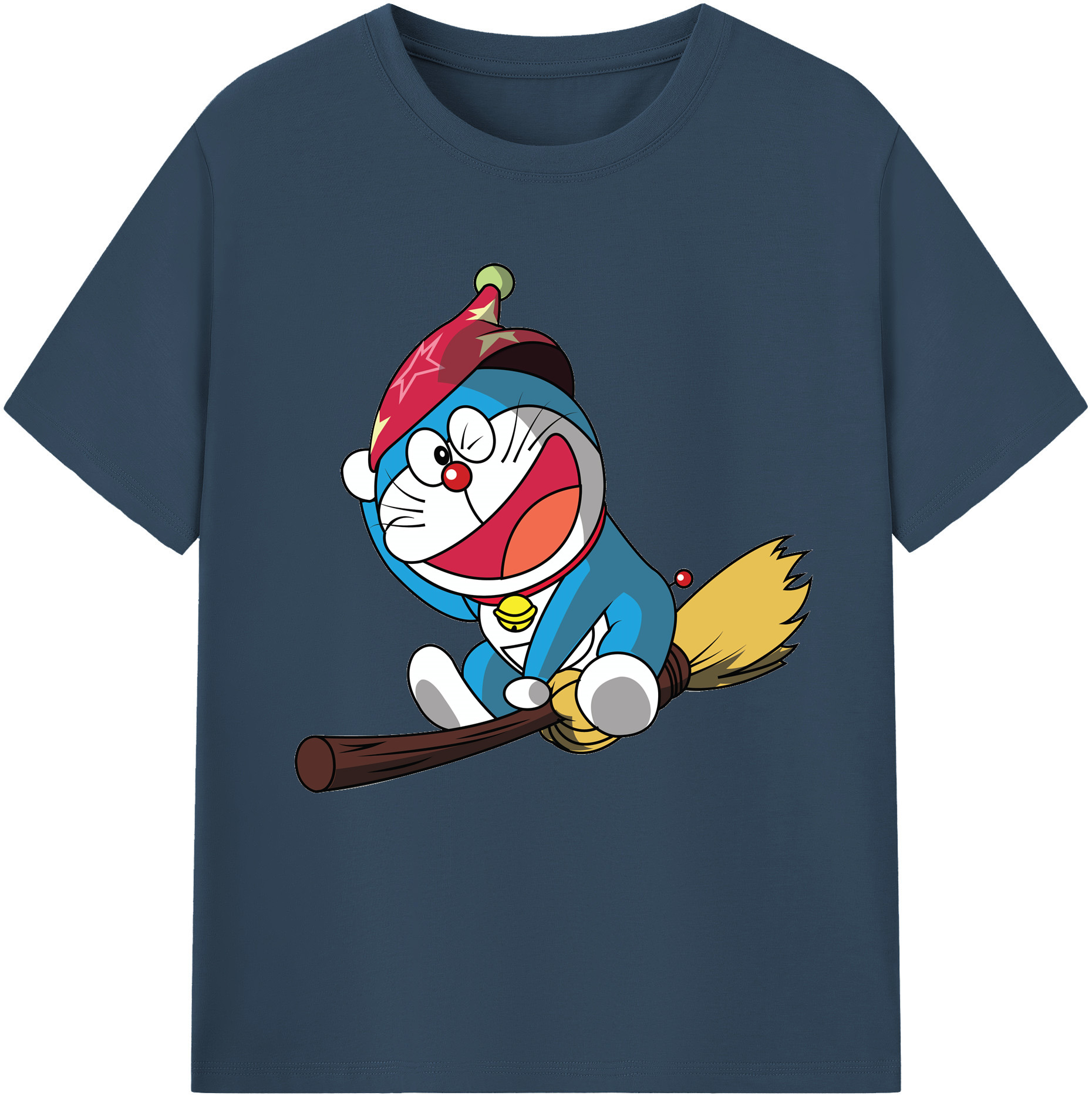 （画像用） ドラえもん Doraemon レディースカジュアルプリントTシャツ（綿100％）