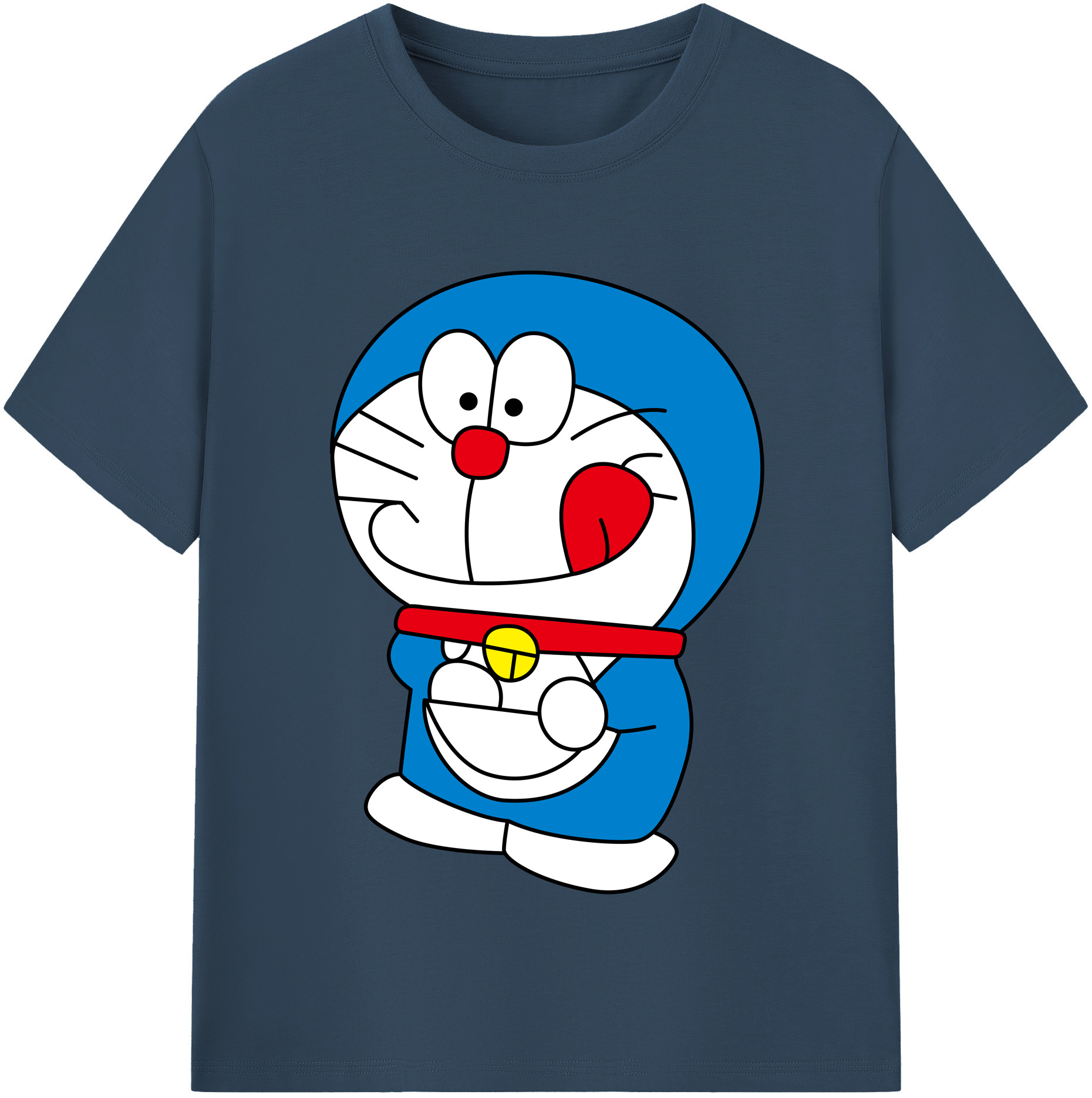 （画像用） ドラえもん Doraemon レディースカジュアルプリントTシャツ（綿100％）