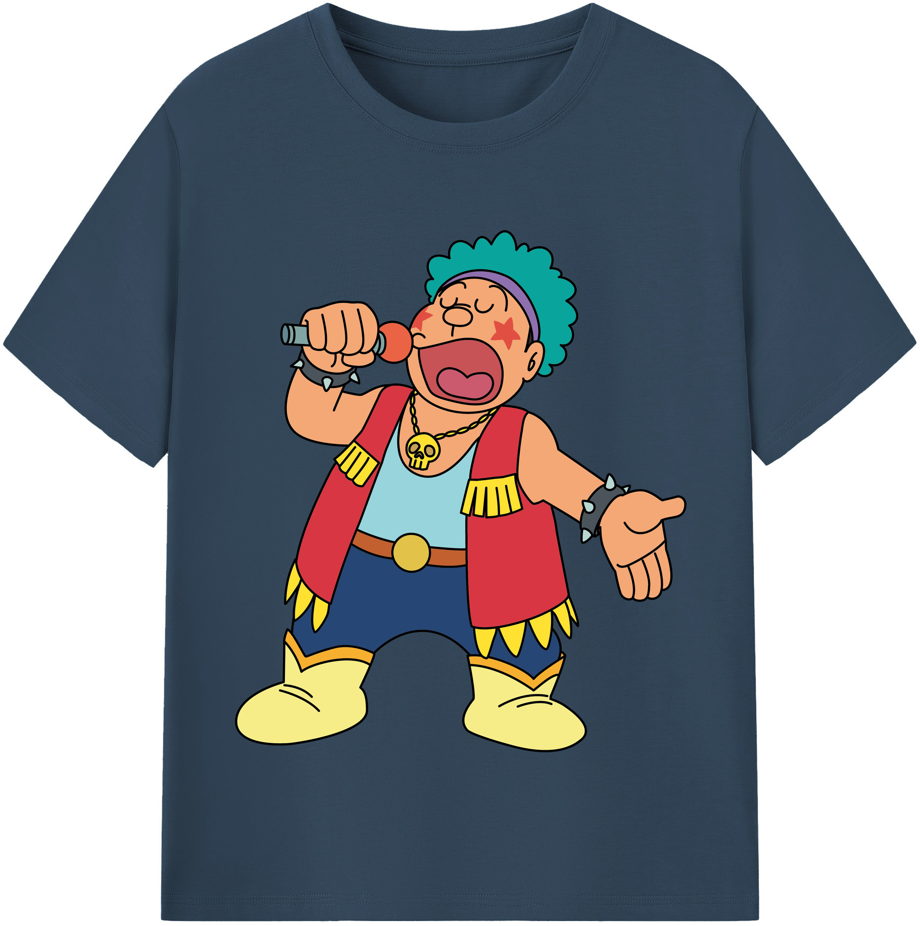 （画像用） ドラえもん 剛田武 Doraemon Gouta Takeshi レディースカジュアルプリントTシャツ（綿100％）