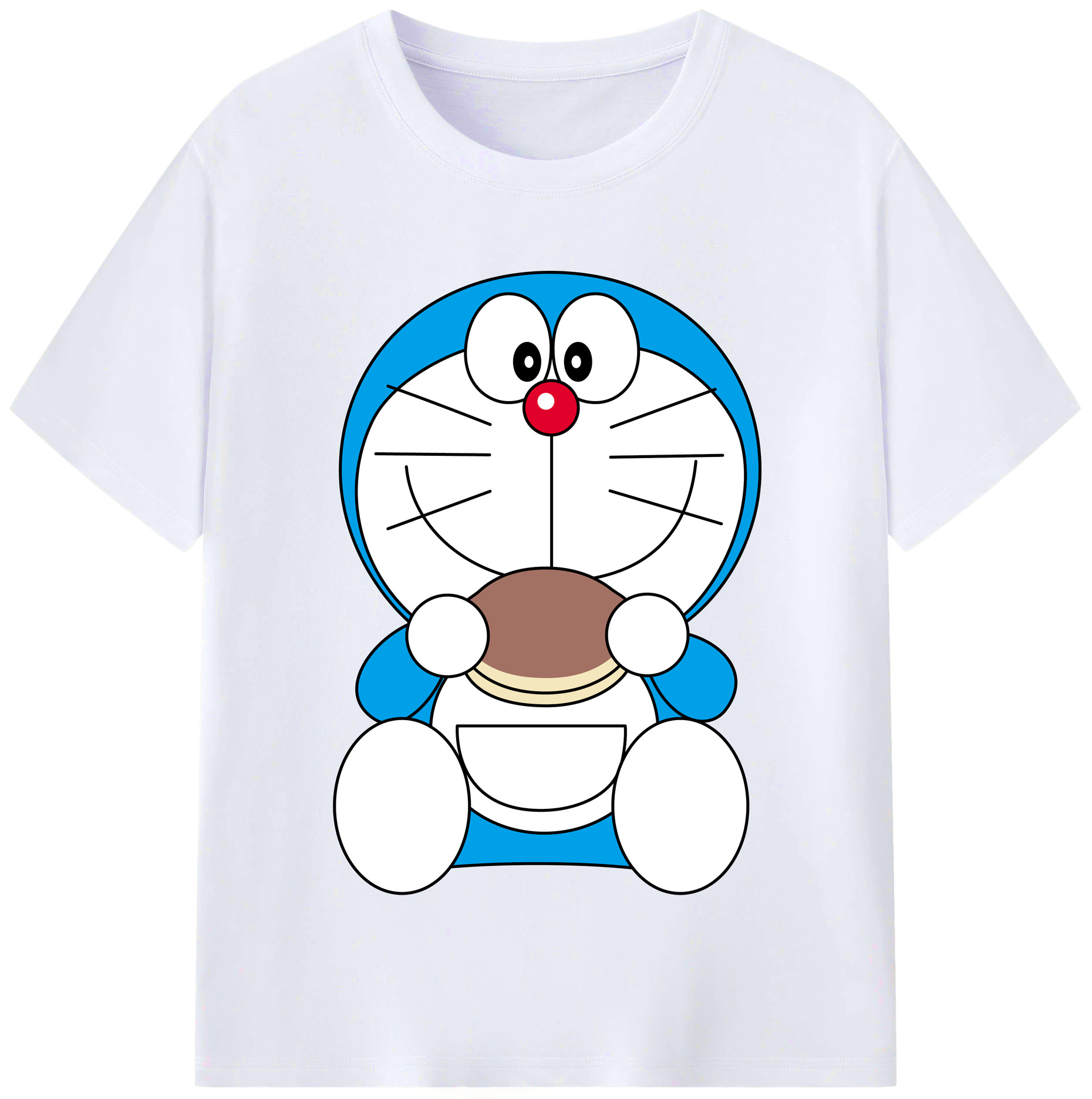 （画像用） ドラえもん Doraemon レディースカジュアルプリントTシャツ（綿100％）