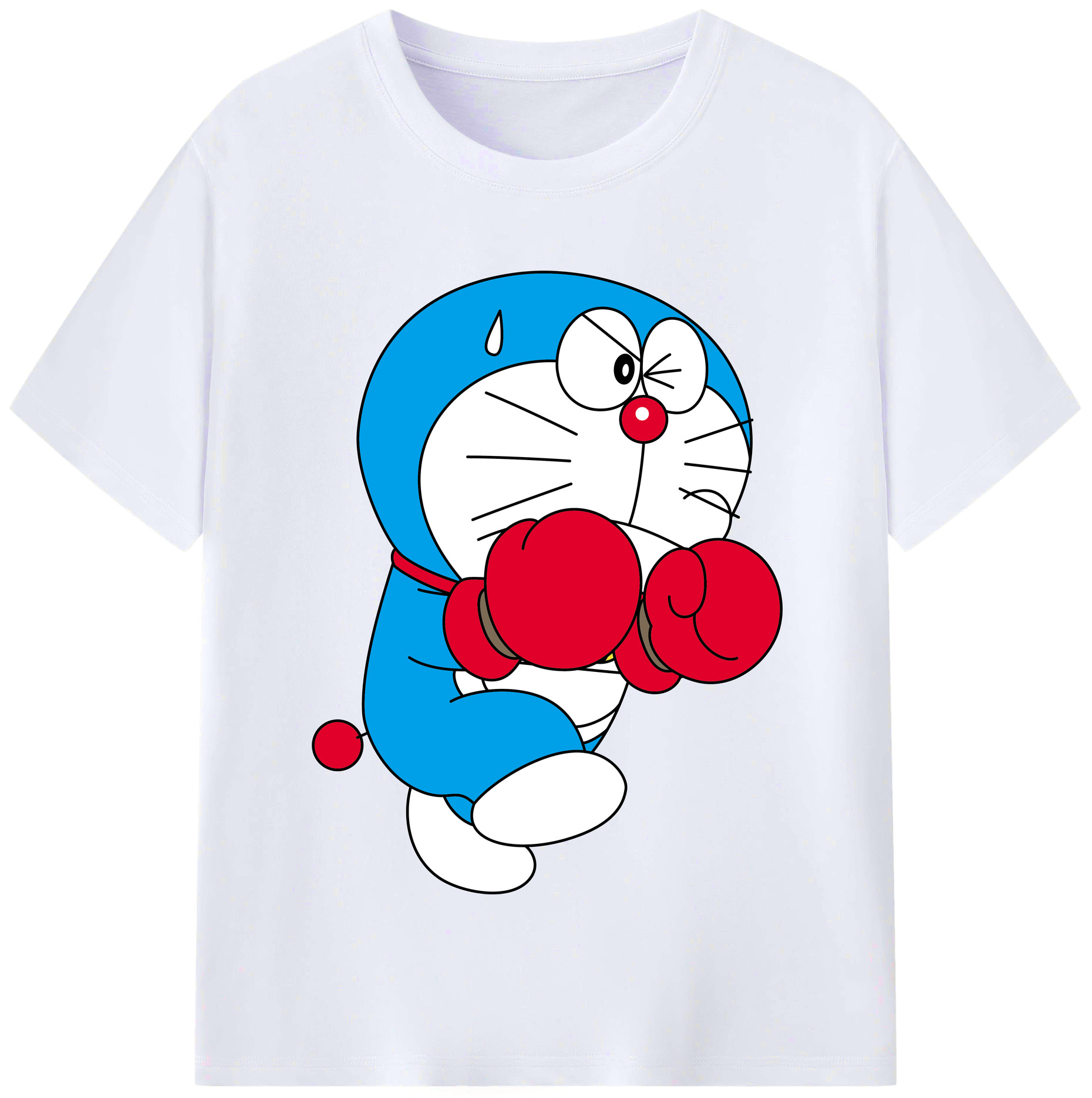 （画像用） ドラえもん Doraemon レディースカジュアルプリントTシャツ（綿100％）