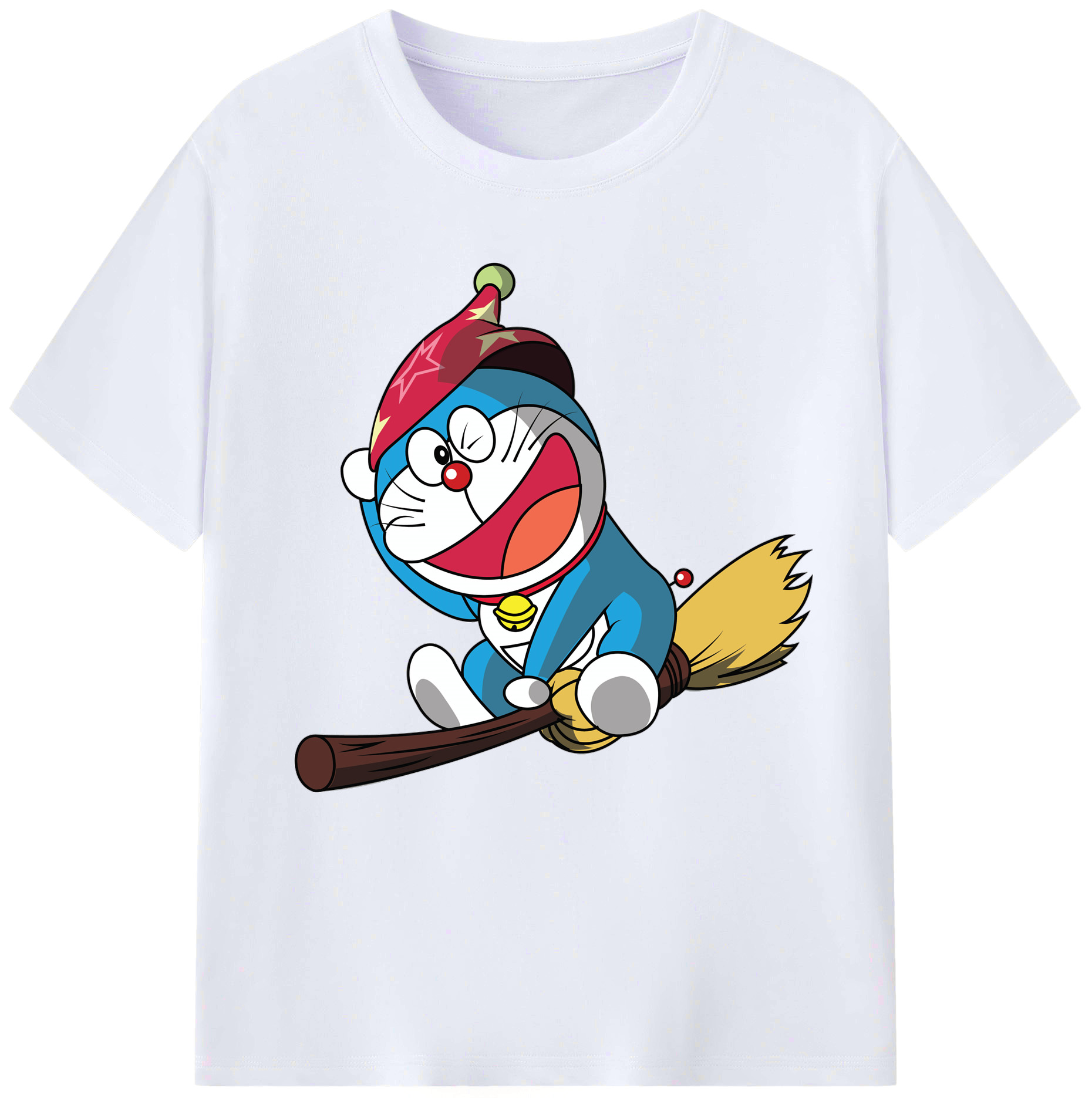 （画像用） ドラえもん Doraemon レディースカジュアルプリントTシャツ（綿100％）