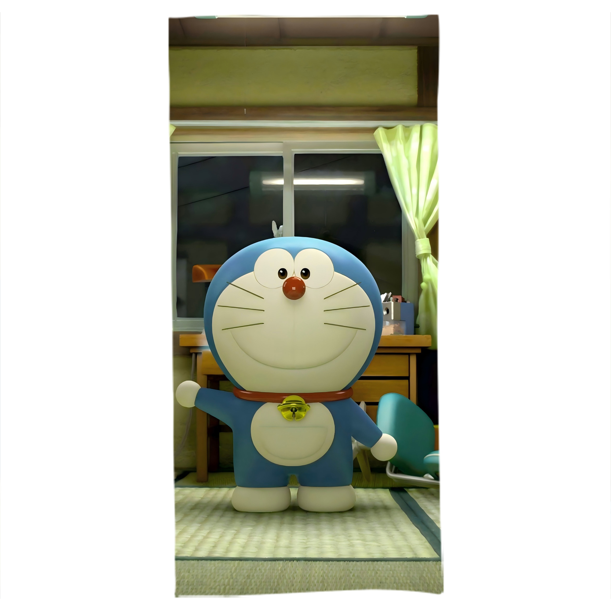 （画像用） ドラえもん Doraemon 大判バスタオル 70×140cm 吸水速乾 柔らかい肌触り
