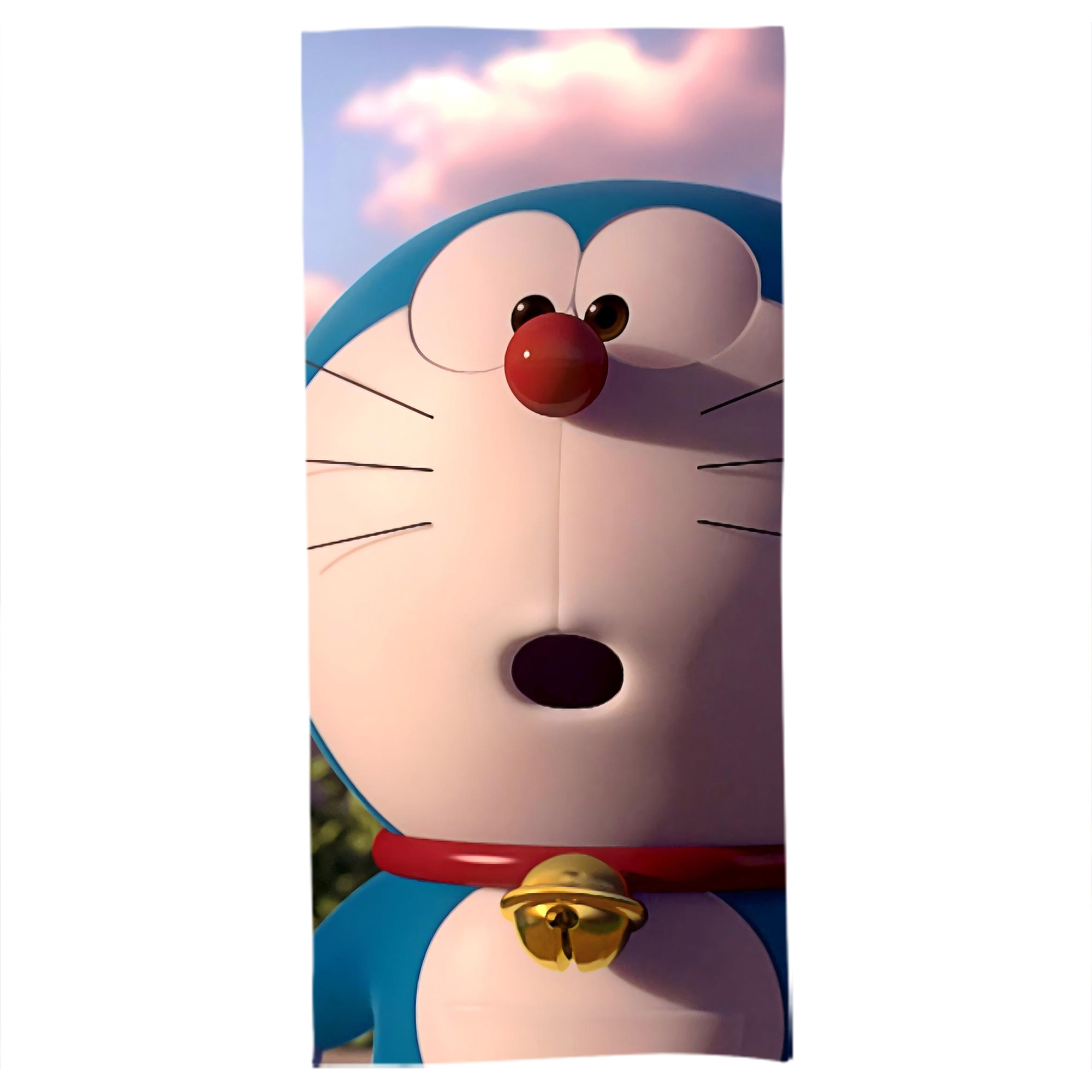 （画像用） ドラえもん Doraemon 大判バスタオル 70×140cm 吸水速乾 柔らかい肌触り