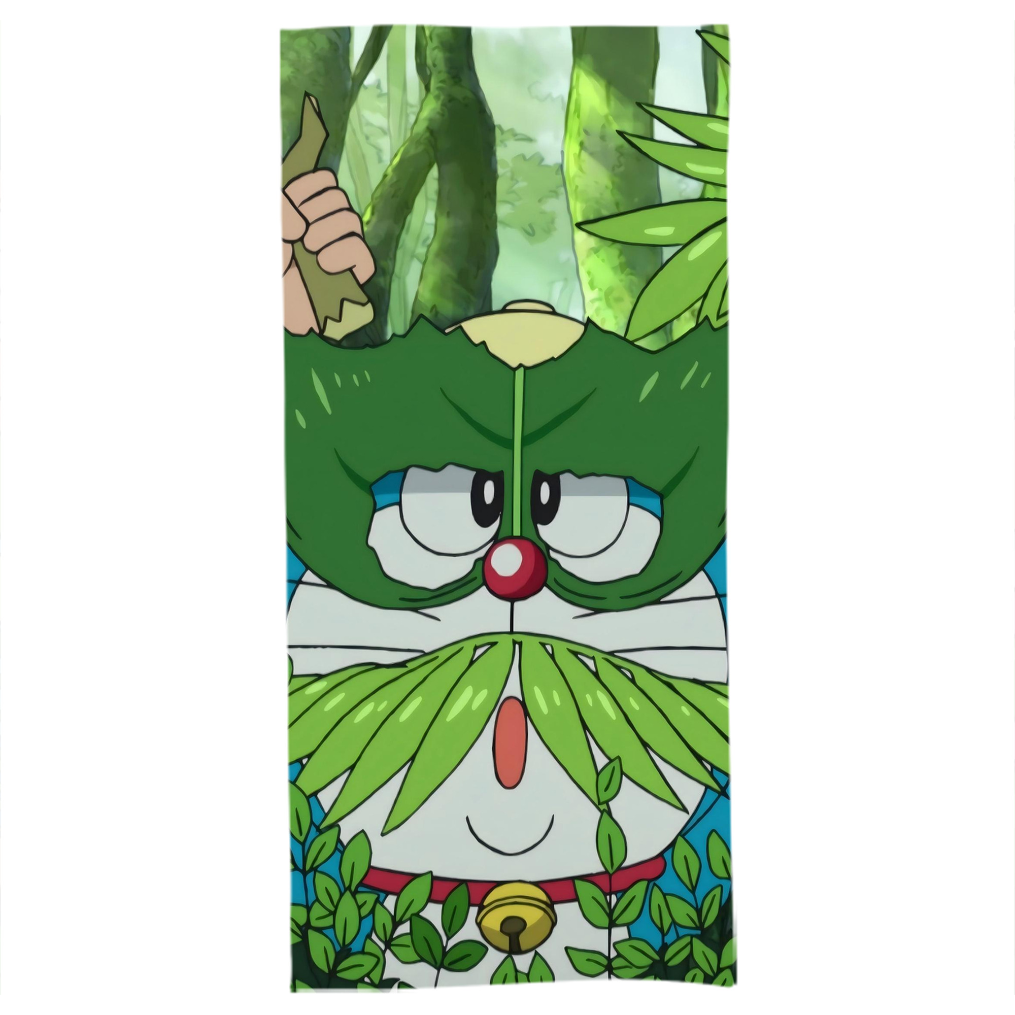 （画像用） ドラえもん Doraemon 大判バスタオル 70×140cm 吸水速乾 柔らかい肌触り