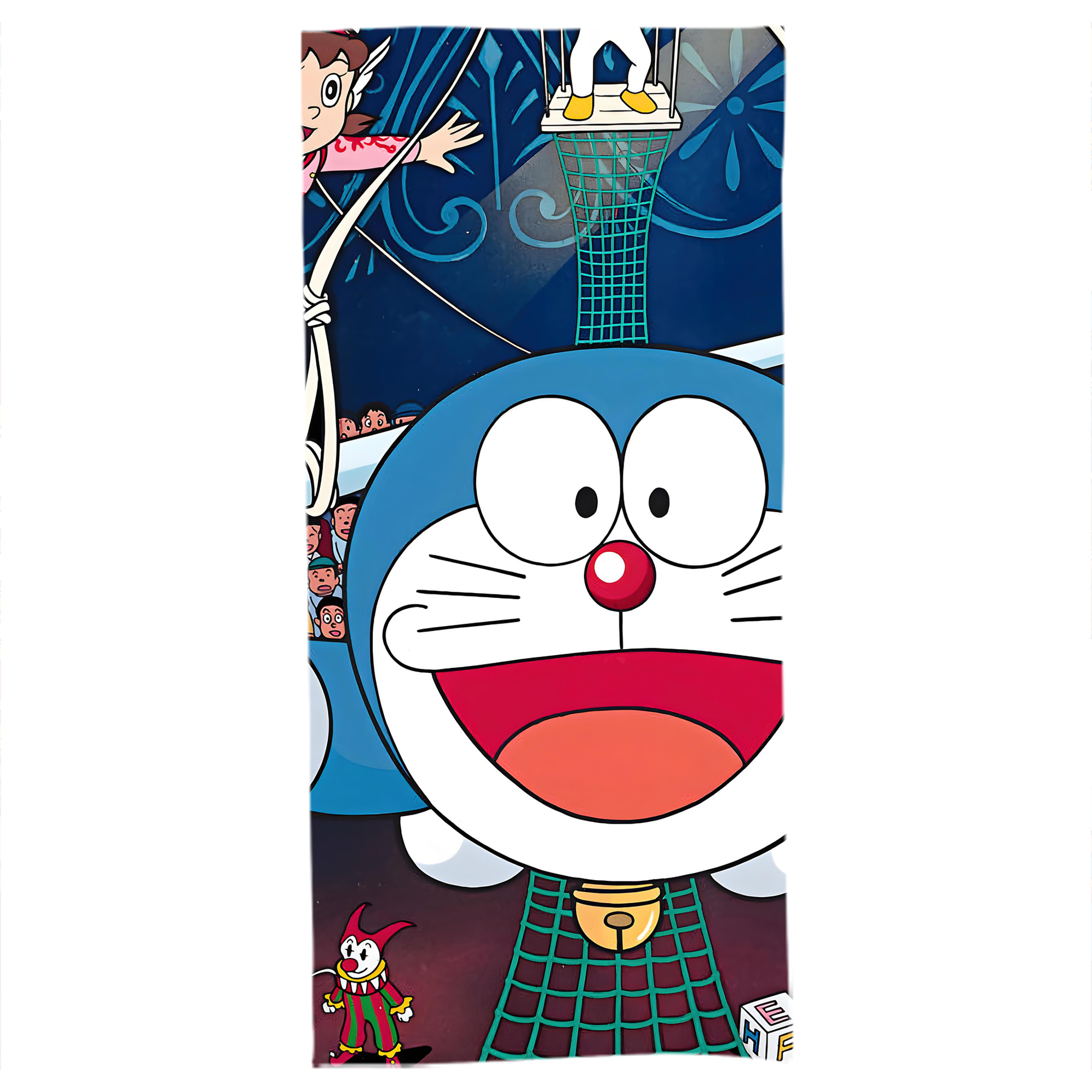 （画像用） ドラえもん Doraemon 大判バスタオル 70×140cm 吸水速乾 柔らかい肌触り