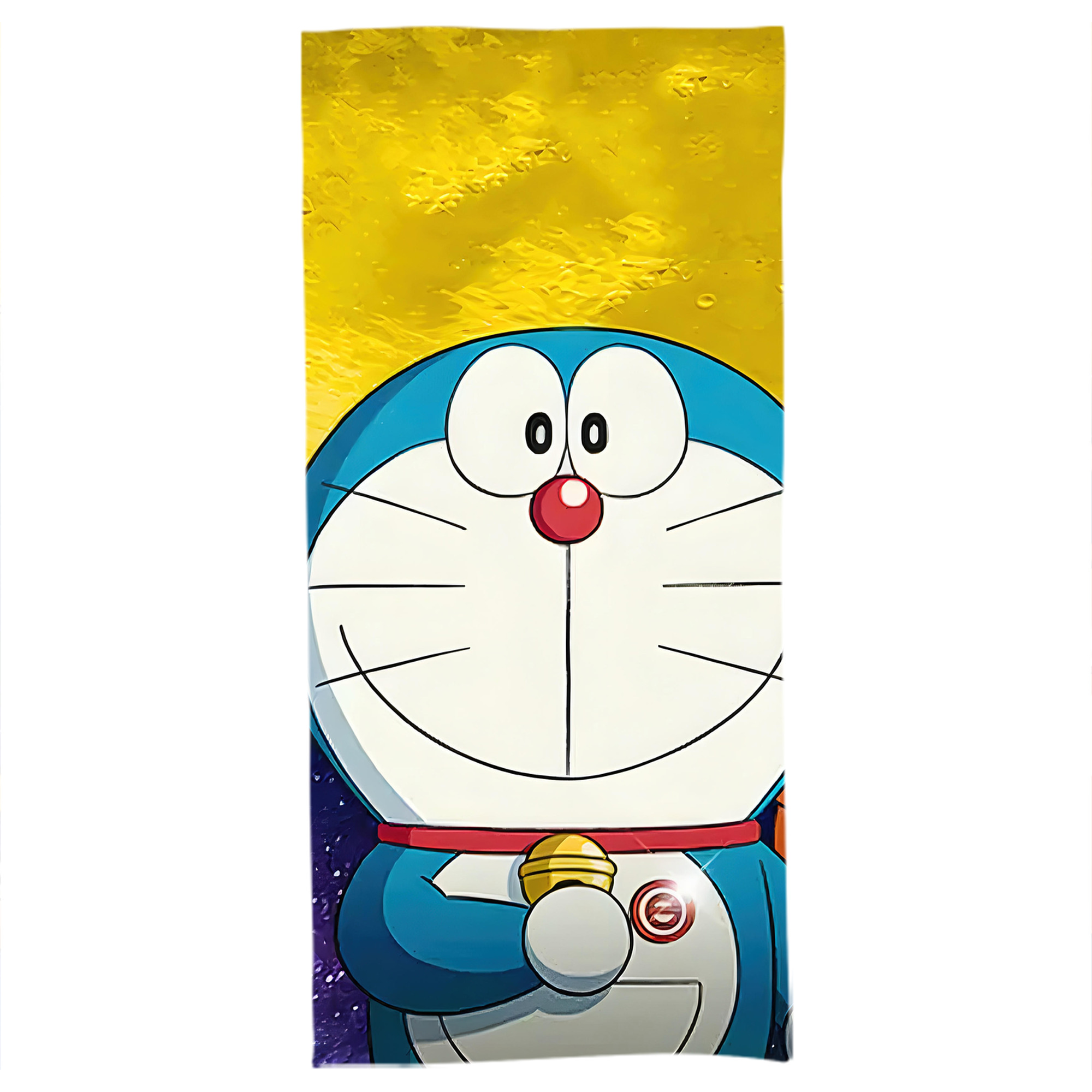 （画像用） ドラえもん Doraemon 大判バスタオル 70×140cm 吸水速乾 柔らかい肌触り