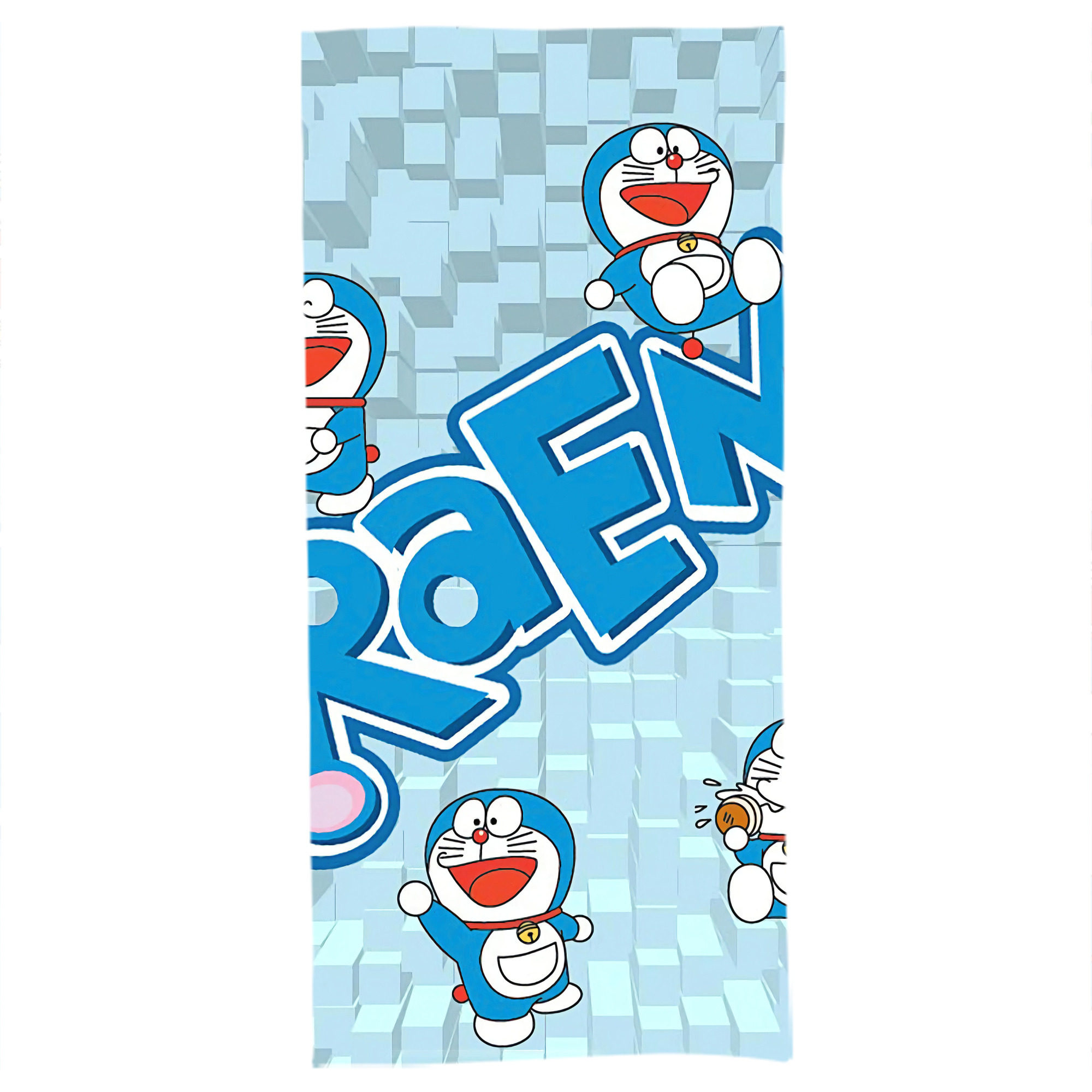 （画像用） ドラえもん Doraemon 大判バスタオル 70×140cm 吸水速乾 柔らかい肌触り