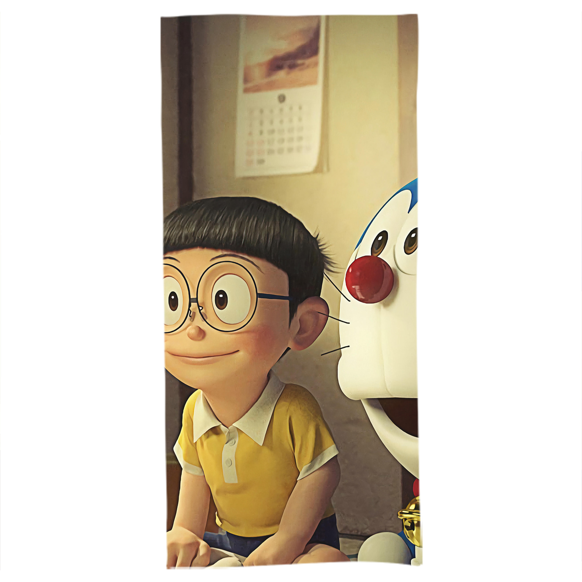 （画像用） ドラえもん Doraemon 大判バスタオル 70×140cm 吸水速乾 柔らかい肌触り