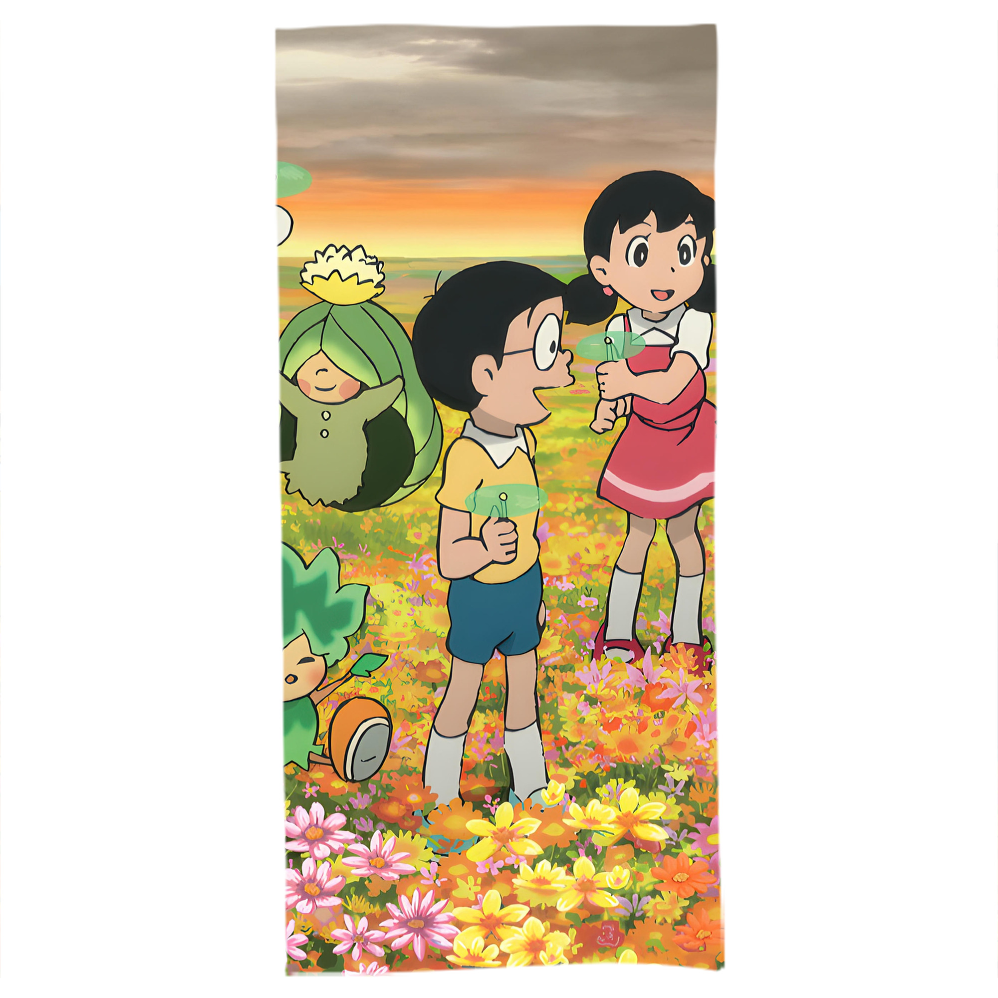 （画像用） ドラえもん Doraemon 大判バスタオル 70×140cm 吸水速乾 柔らかい肌触り