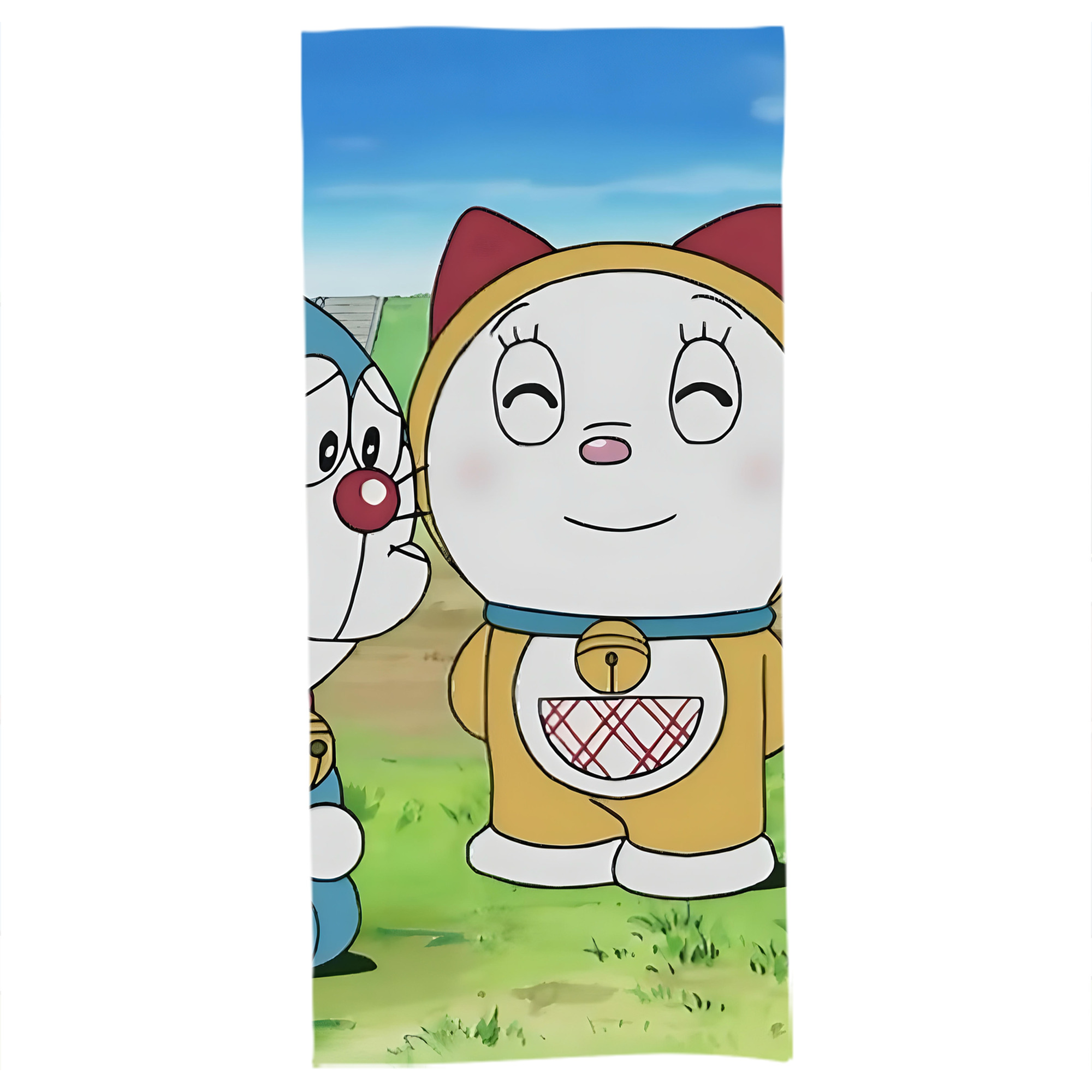 （画像用） ドラえもん Doraemon 大判バスタオル 70×140cm 吸水速乾 柔らかい肌触り