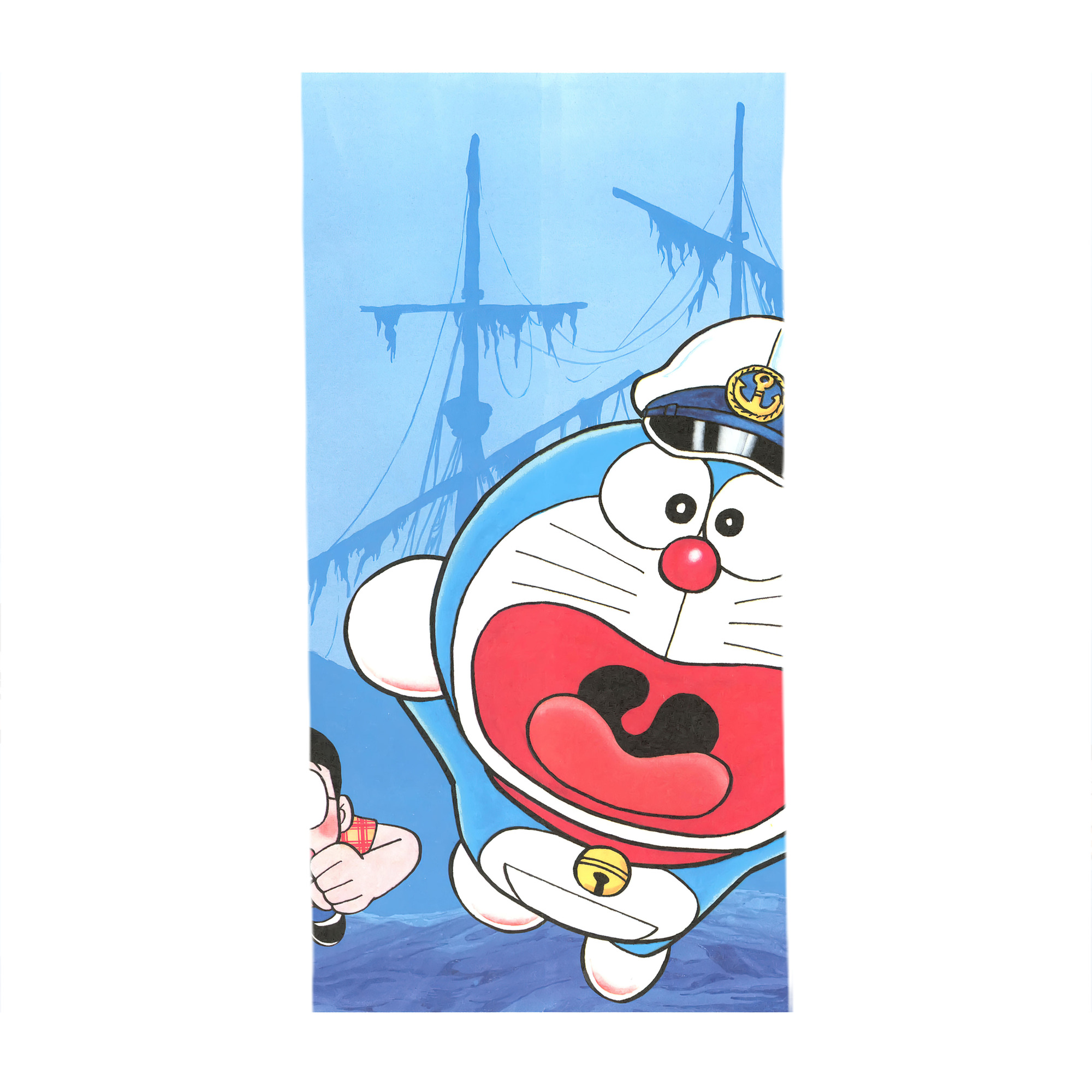 （画像用） ドラえもん Doraemon 大判バスタオル 70×140cm 吸水速乾 柔らかい肌触り