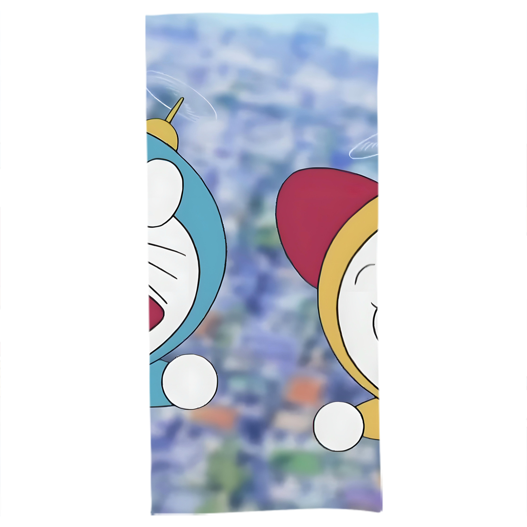 （画像用） ドラえもん Doraemon 大判バスタオル 70×140cm 吸水速乾 柔らかい肌触り