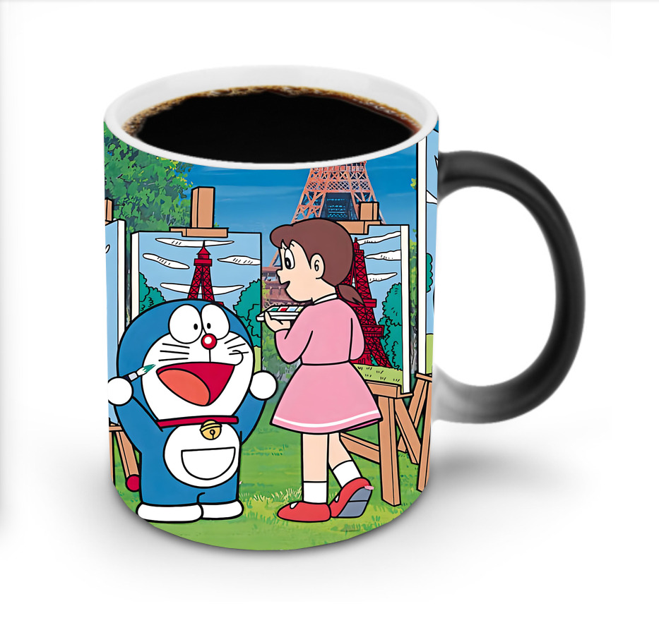 （画像用） ドラえもん Doraemon 温度変色マグカップ