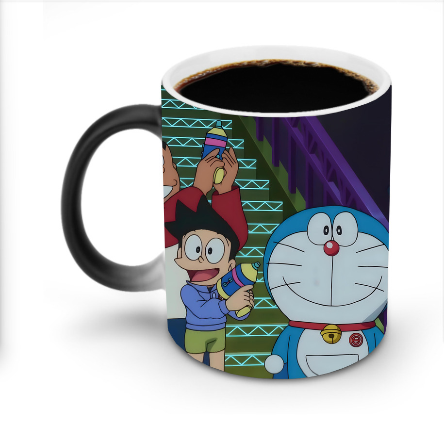 （画像用） ドラえもん Doraemon 温度変色マグカップ