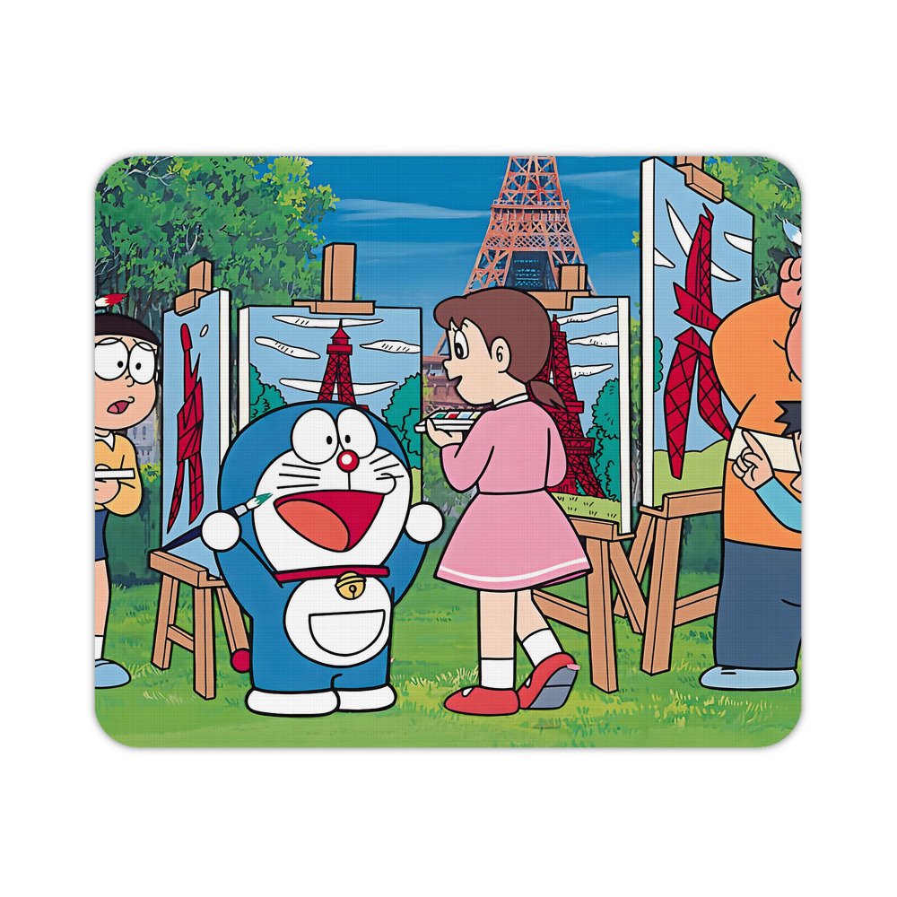 （画像用） ドラえもん Doraemon マウスパッド ステッチ加工 ラバー素材 防水 滑り止め 超薄型 ゲーミング/オフィス対応