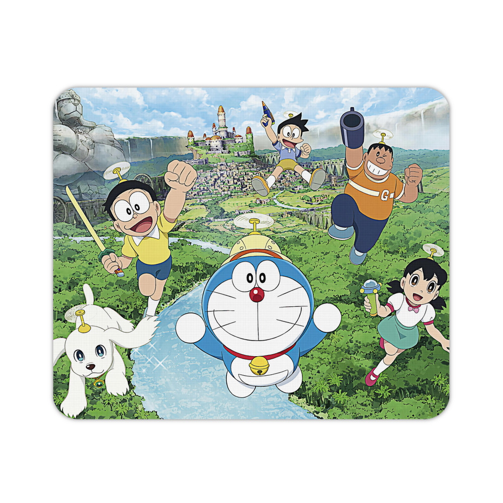 （画像用） ドラえもん Doraemon マウスパッド ステッチ加工 ラバー素材 防水 滑り止め 超薄型 ゲーミング/オフィス対応