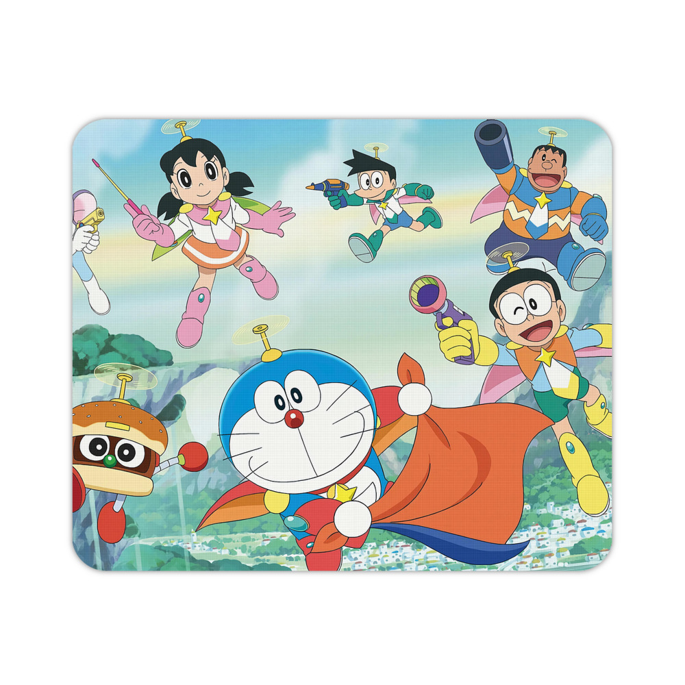 （画像用） ドラえもん Doraemon マウスパッド ステッチ加工 ラバー素材 防水 滑り止め 超薄型 ゲーミング/オフィス対応