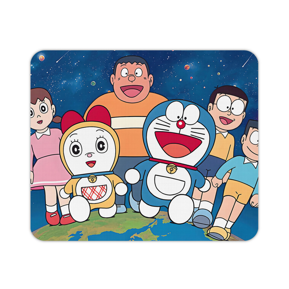 （画像用） ドラえもん Doraemon マウスパッド ステッチ加工 ラバー素材 防水 滑り止め 超薄型 ゲーミング/オフィス対応