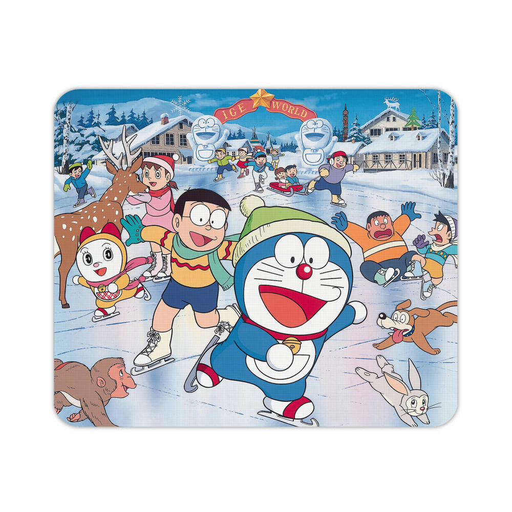 （画像用） ドラえもん Doraemon マウスパッド ステッチ加工 ラバー素材 防水 滑り止め 超薄型 ゲーミング/オフィス対応