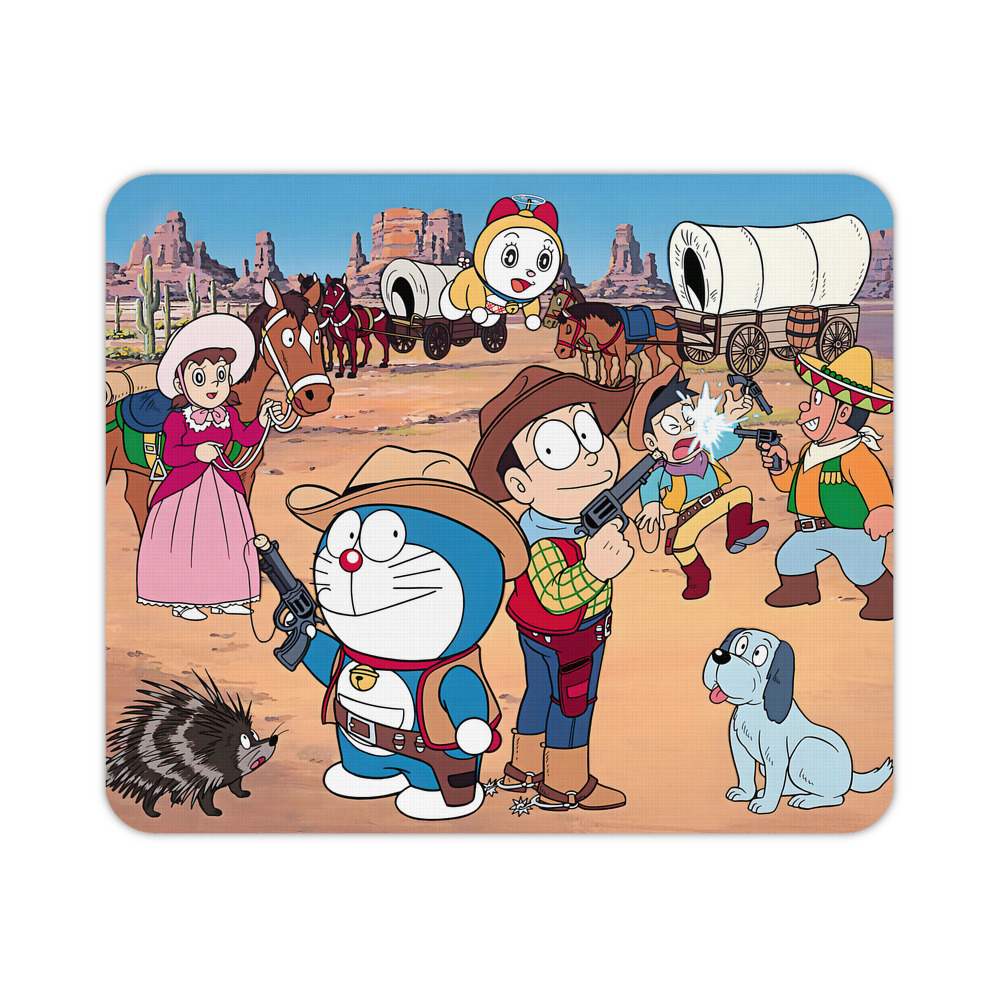 （画像用） ドラえもん Doraemon マウスパッド ステッチ加工 ラバー素材 防水 滑り止め 超薄型 ゲーミング/オフィス対応