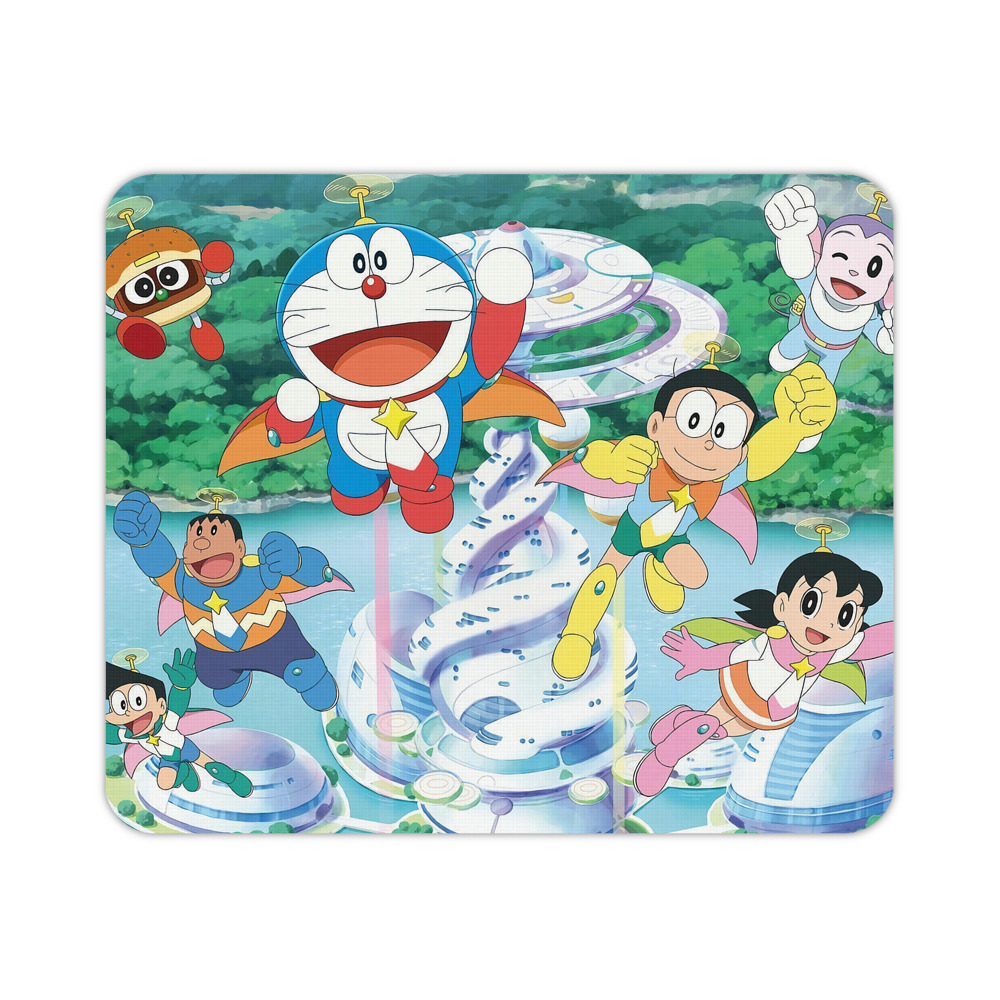 （画像用） ドラえもん Doraemon マウスパッド ステッチ加工 ラバー素材 防水 滑り止め 超薄型 ゲーミング/オフィス対応