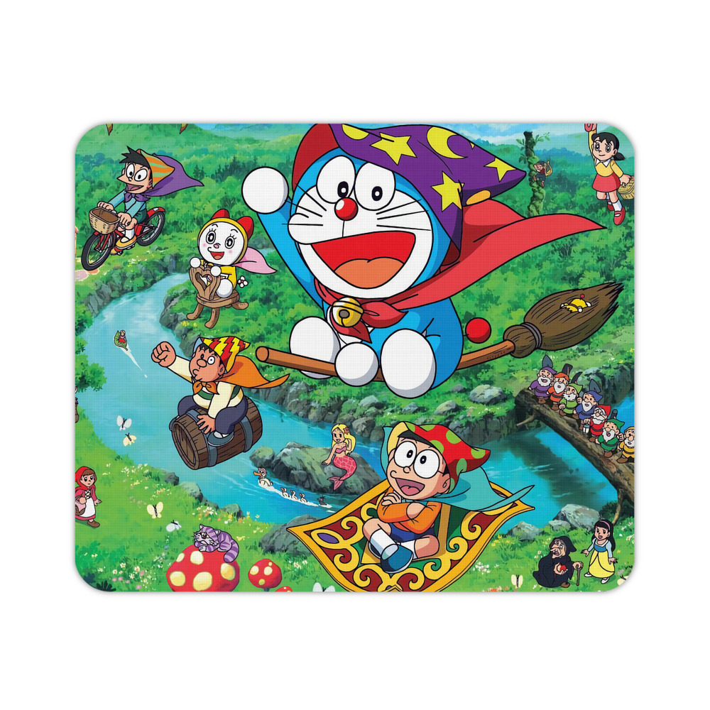 （画像用） ドラえもん Doraemon マウスパッド ステッチ加工 ラバー素材 防水 滑り止め 超薄型 ゲーミング/オフィス対応