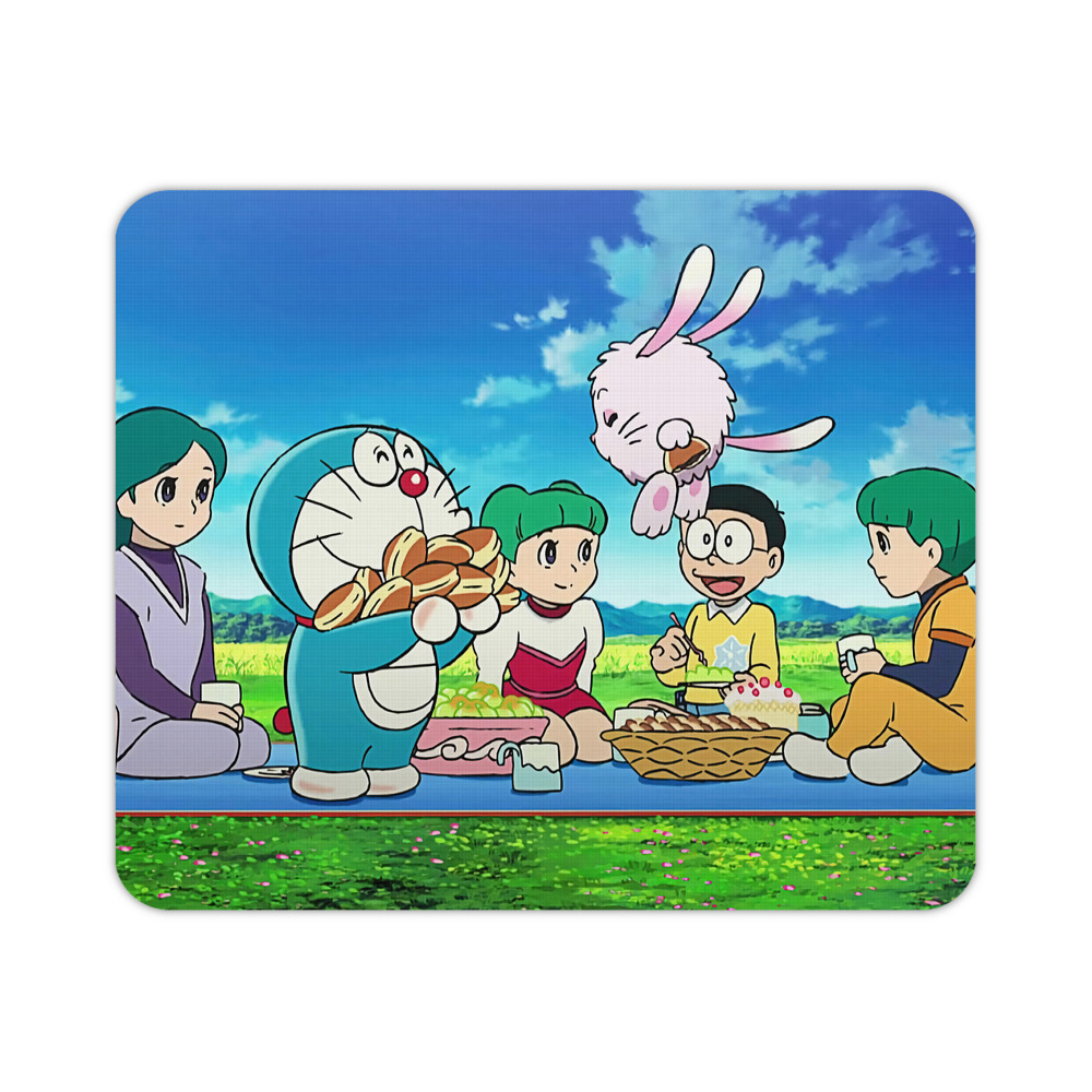 （画像用） ドラえもん Doraemon マウスパッド ステッチ加工 ラバー素材 防水 滑り止め 超薄型 ゲーミング/オフィス対応