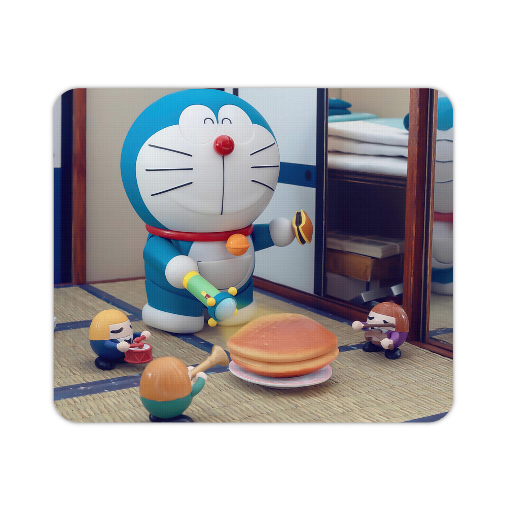 （画像用） ドラえもん Doraemon マウスパッド ステッチ加工 ラバー素材 防水 滑り止め 超薄型 ゲーミング/オフィス対応