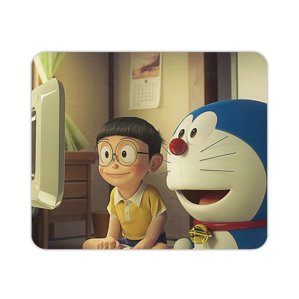 （画像用） ドラえもん Doraemon マウスパッド ステッチ加工 ラバー素材 防水 滑り止め 超薄型 ゲーミング/オフィス対応