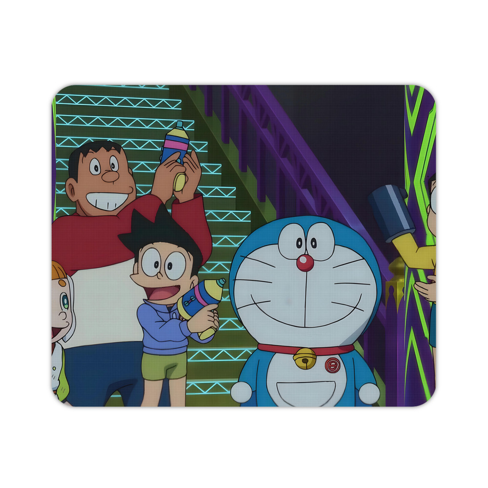 （画像用） ドラえもん Doraemon マウスパッド ステッチ加工 ラバー素材 防水 滑り止め 超薄型 ゲーミング/オフィス対応