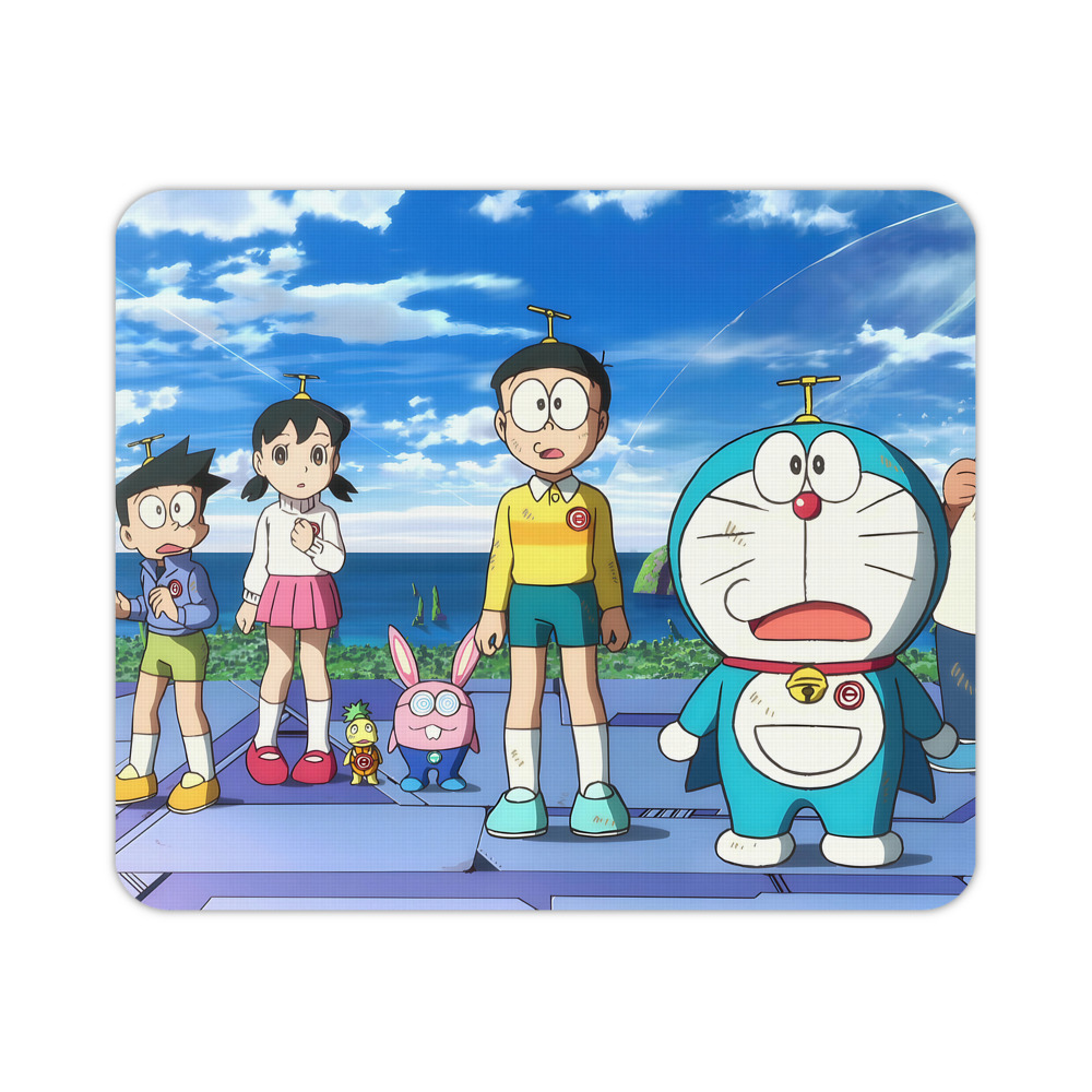 （画像用） ドラえもん Doraemon マウスパッド ステッチ加工 ラバー素材 防水 滑り止め 超薄型 ゲーミング/オフィス対応