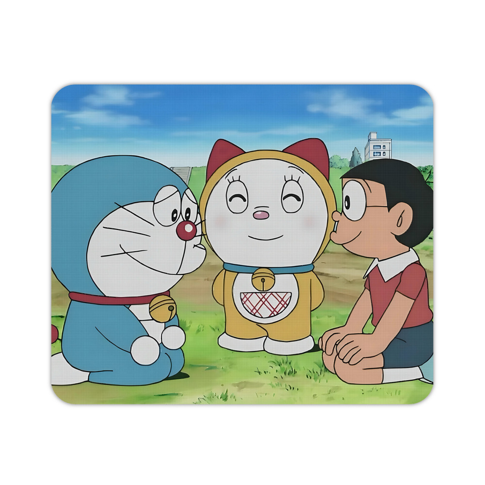 （画像用） ドラえもん Doraemon マウスパッド ステッチ加工 ラバー素材 防水 滑り止め 超薄型 ゲーミング/オフィス対応