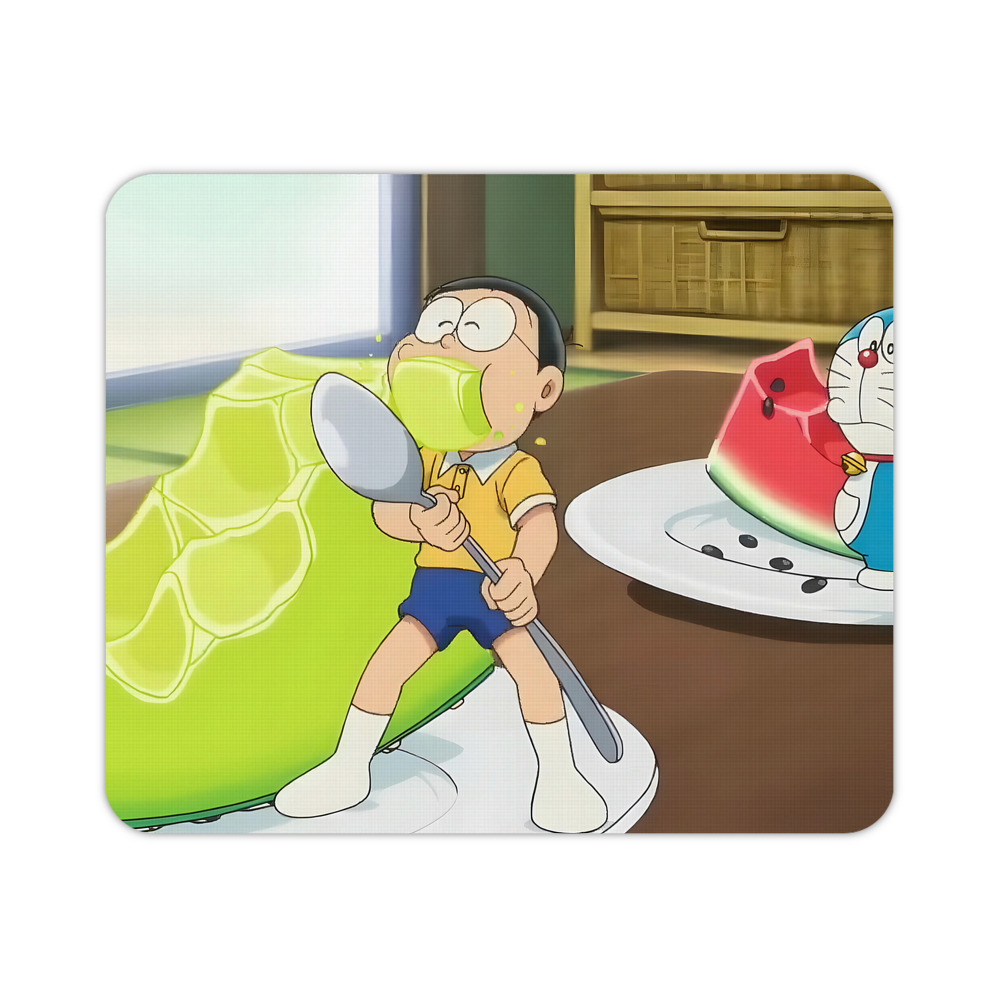 （画像用） ドラえもん Doraemon マウスパッド ステッチ加工 ラバー素材 防水 滑り止め 超薄型 ゲーミング/オフィス対応