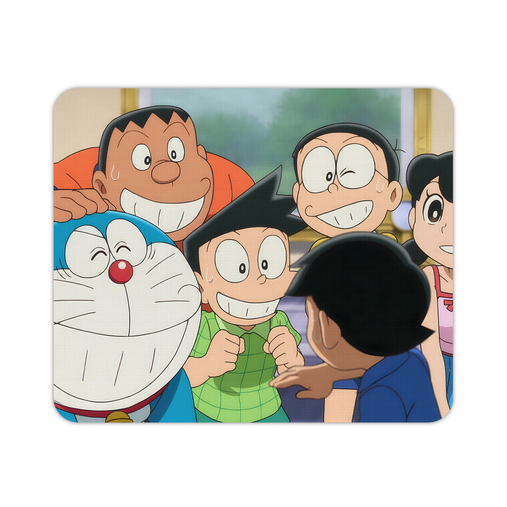 （画像用） ドラえもん Doraemon マウスパッド ステッチ加工 ラバー素材 防水 滑り止め 超薄型 ゲーミング/オフィス対応
