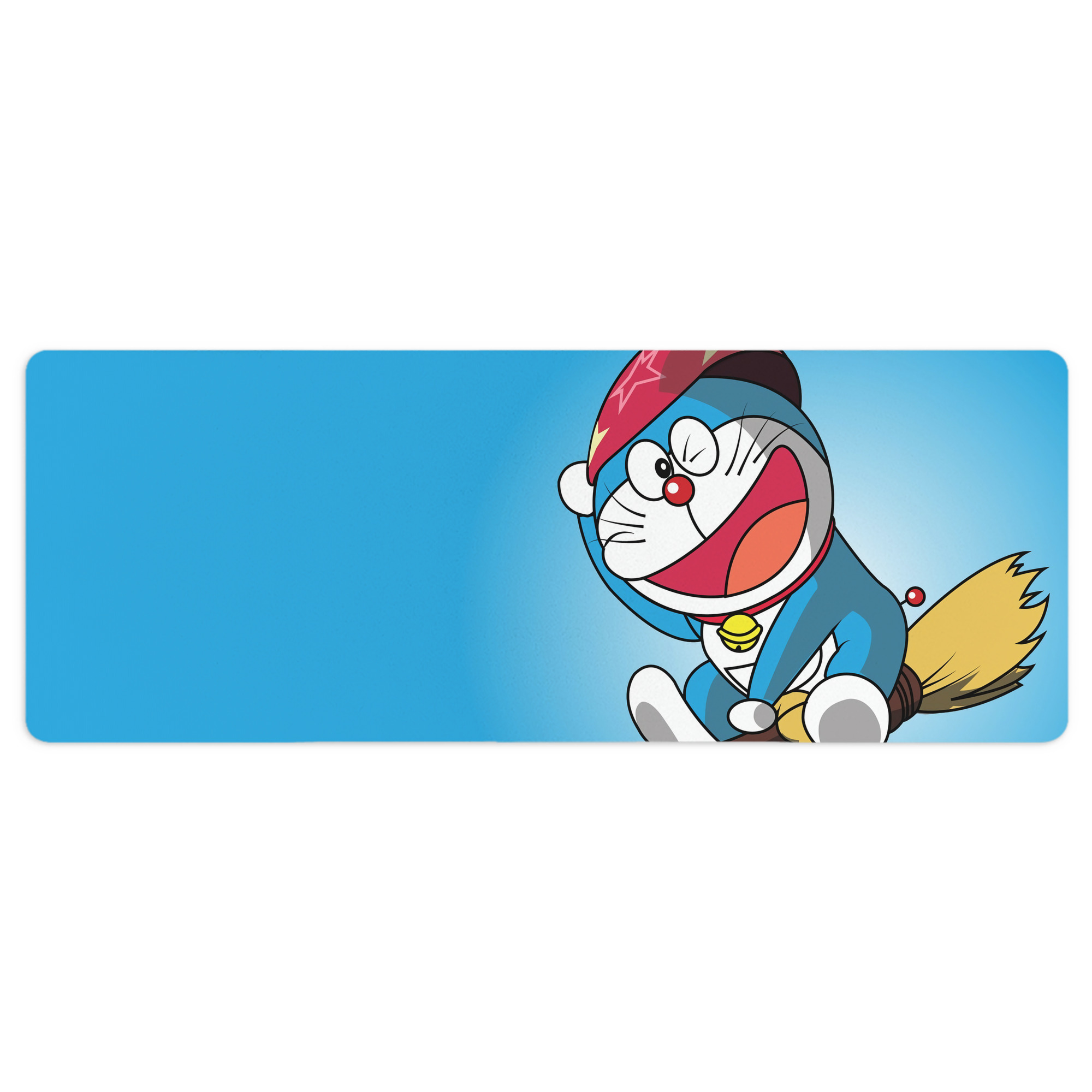 （画像用） ドラえもん Doraemon ステッチ加工 大判デスクマット／滑り止めマウスパッド