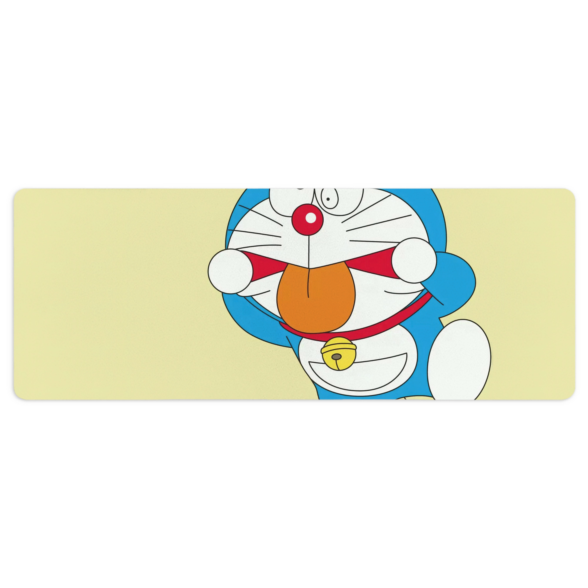 （画像用） ドラえもん Doraemon ステッチ加工 大判デスクマット／滑り止めマウスパッド