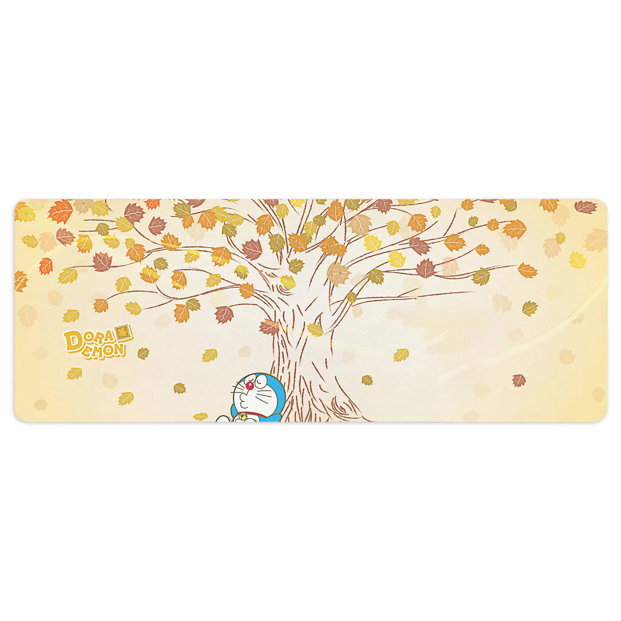 （画像用） ドラえもん Doraemon ステッチ加工 大判デスクマット／滑り止めマウスパッド