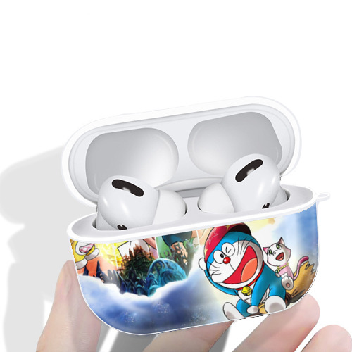 ドラえもん Doraemon 【AirPods Pro用】ハードシェル保護ケース 耐衝撃・防指紋・カラビナ付き商品仕様