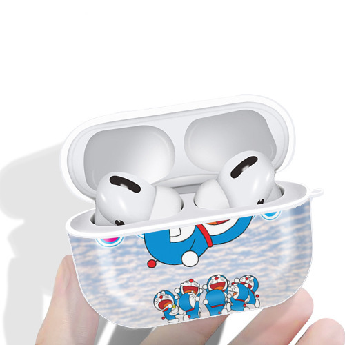 ドラえもん Doraemon 【AirPods Pro用】ハードシェル保護ケース 耐衝撃・防指紋・カラビナ付き商品仕様