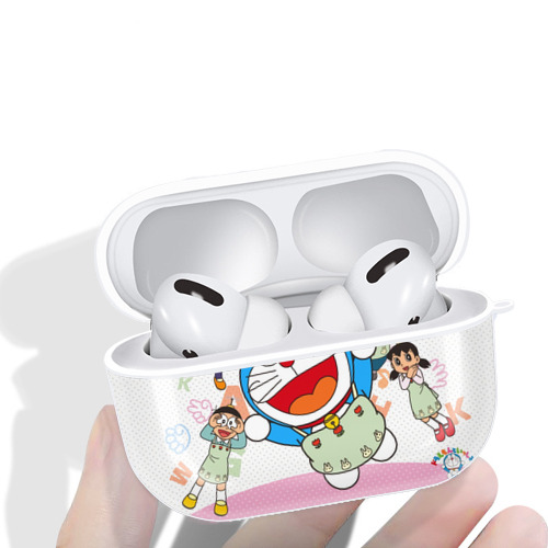ドラえもん Doraemon 【AirPods Pro用】ハードシェル保護ケース 耐衝撃・防指紋・カラビナ付き商品仕様