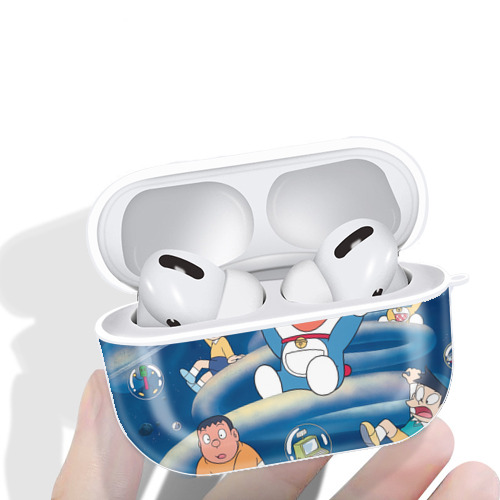 ドラえもん Doraemon 【AirPods Pro用】ハードシェル保護ケース 耐衝撃・防指紋・カラビナ付き商品仕様