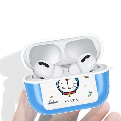 ドラえもん Doraemon 【AirPods Pro用】ハードシェル保護ケース 耐衝撃・防指紋・カラビナ付き商品仕様